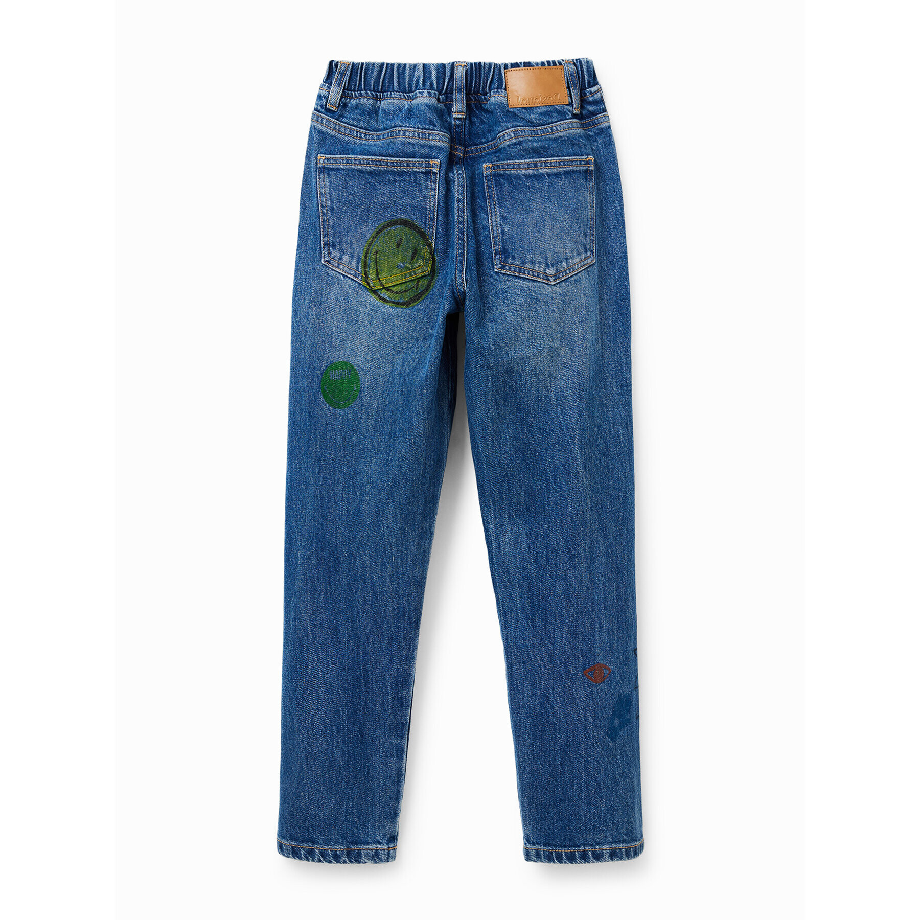 Desigual Jeansy 23SBDD02 Modrá Regular Fit - Pepit.cz