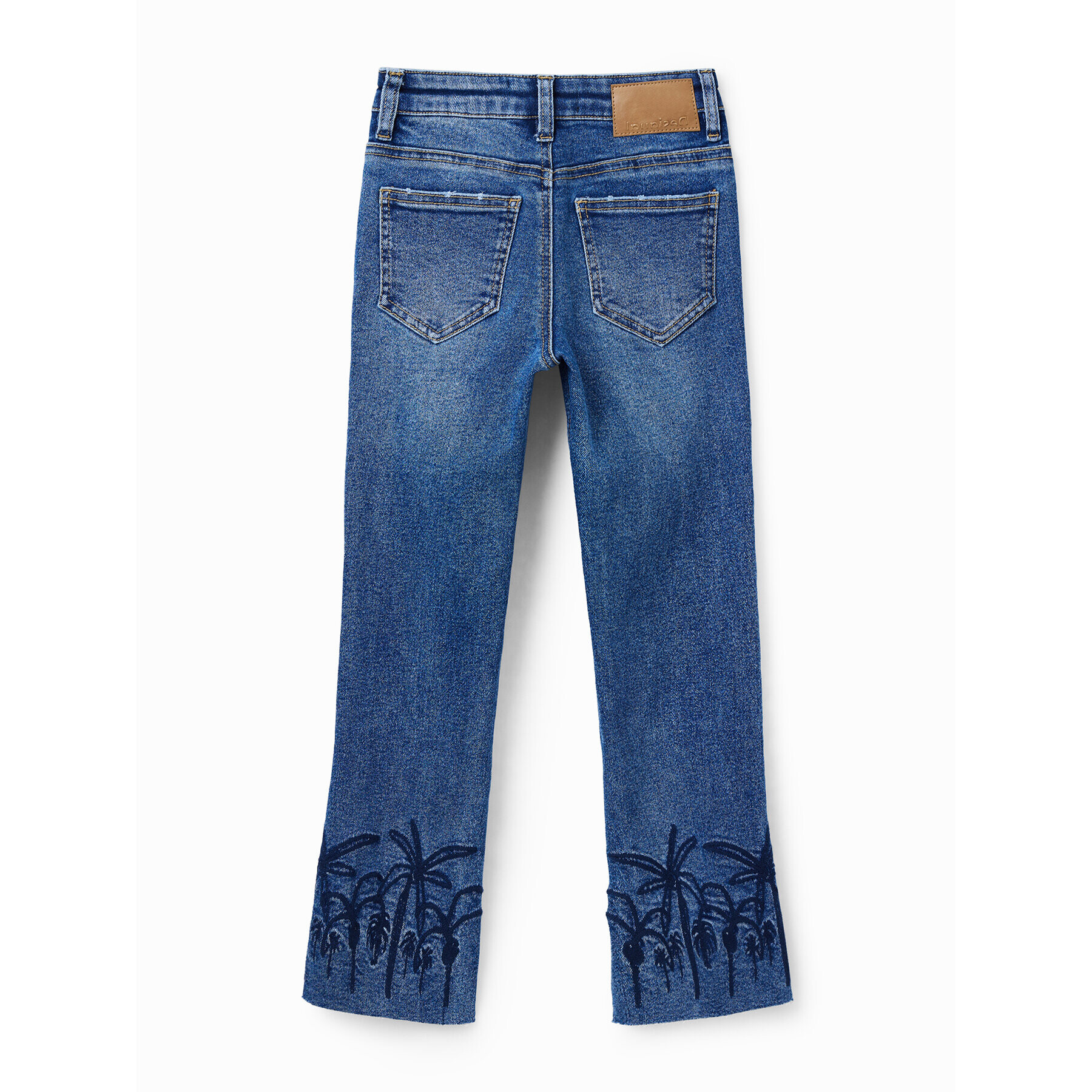 Desigual Jeansy 23SGDD06 Šedá Regular Fit - Pepit.cz