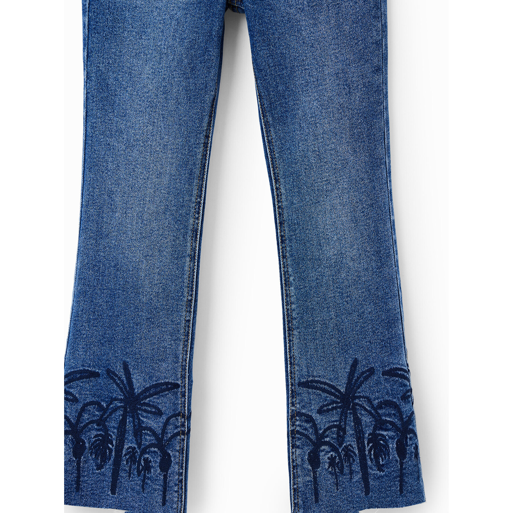 Desigual Jeansy 23SGDD06 Šedá Regular Fit - Pepit.cz