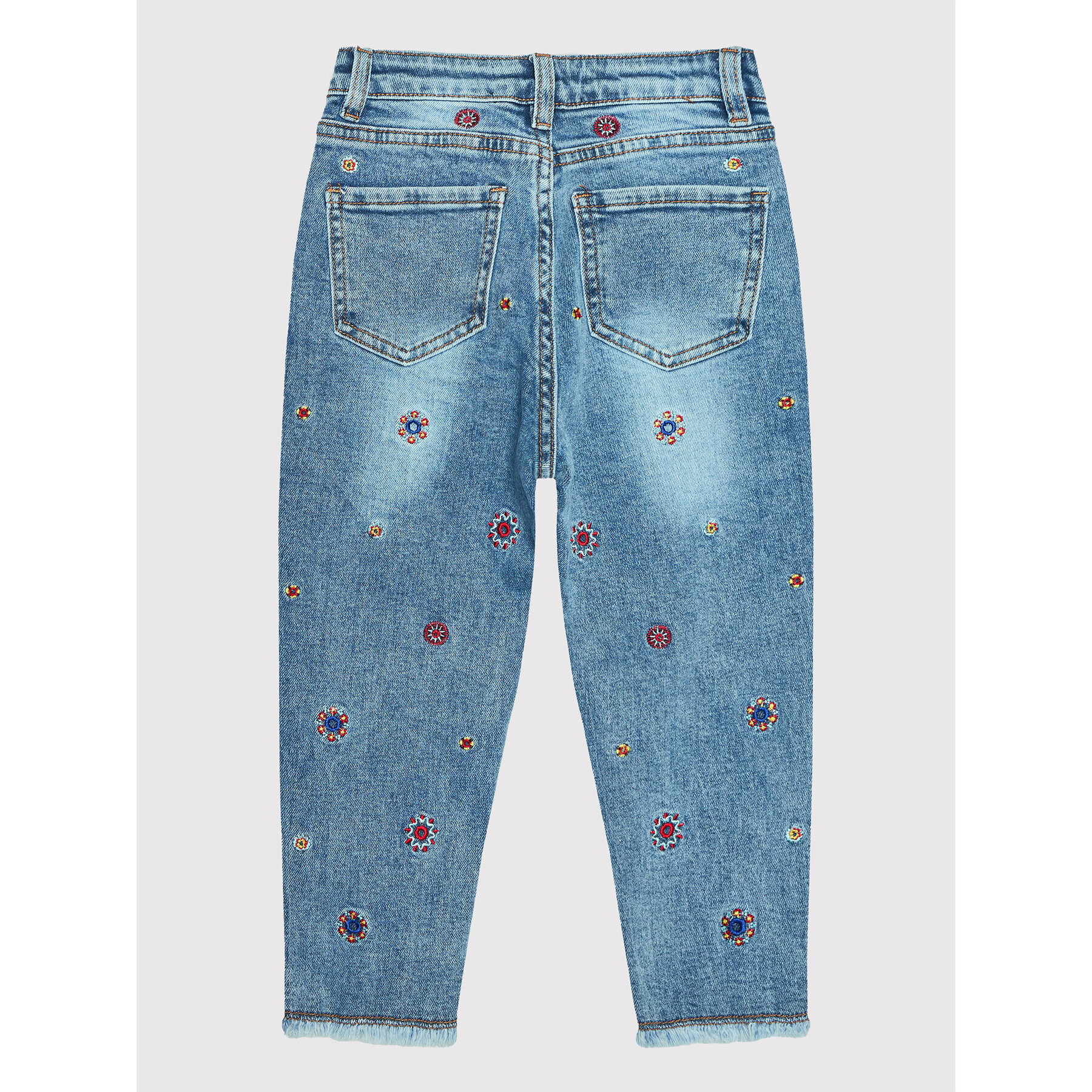 Desigual Jeansy Amapola 21WGDD01 Modrá Regular Fit - Pepit.cz