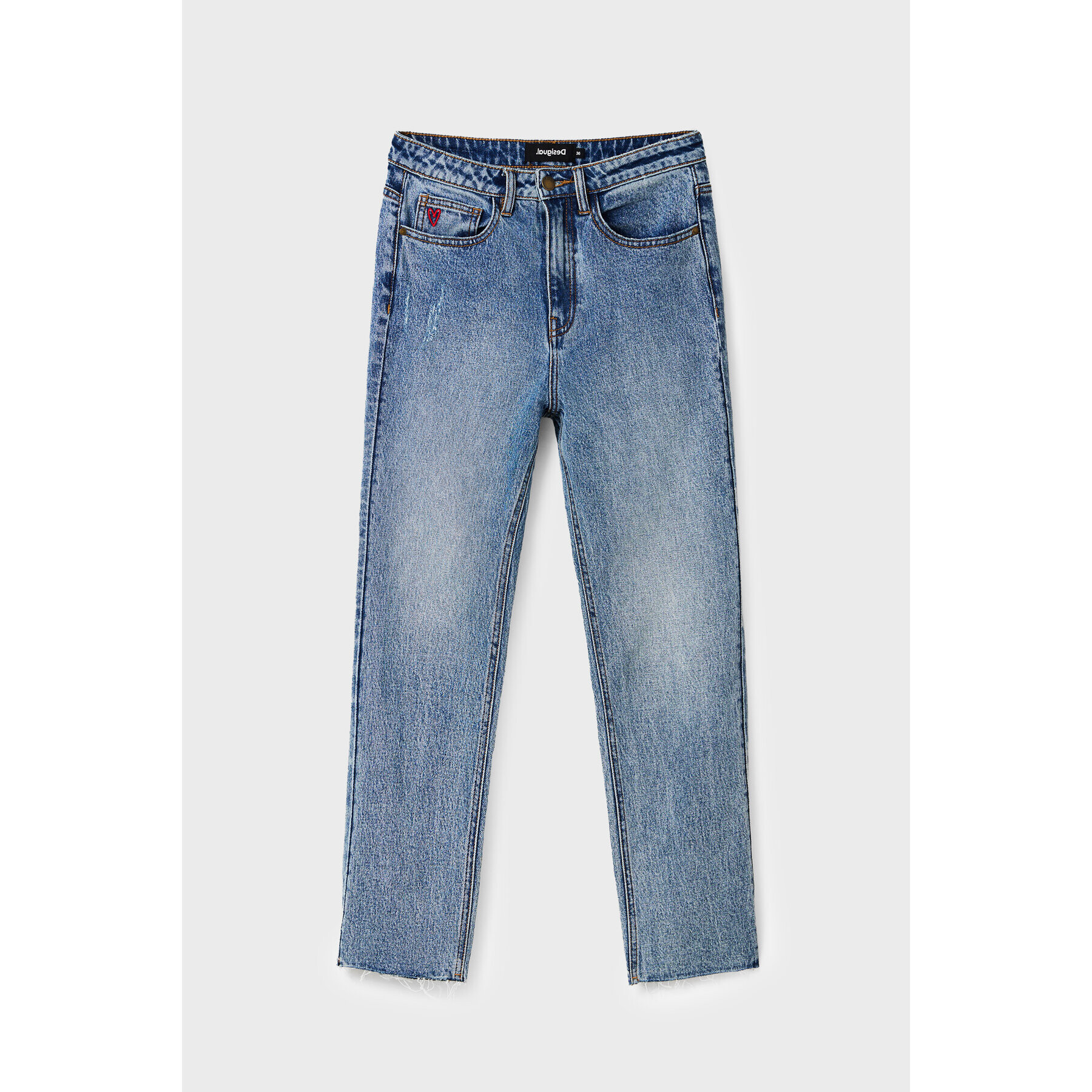 Desigual Jeansy Kerell 22WWDD26 Modrá Regular Fit - Pepit.cz