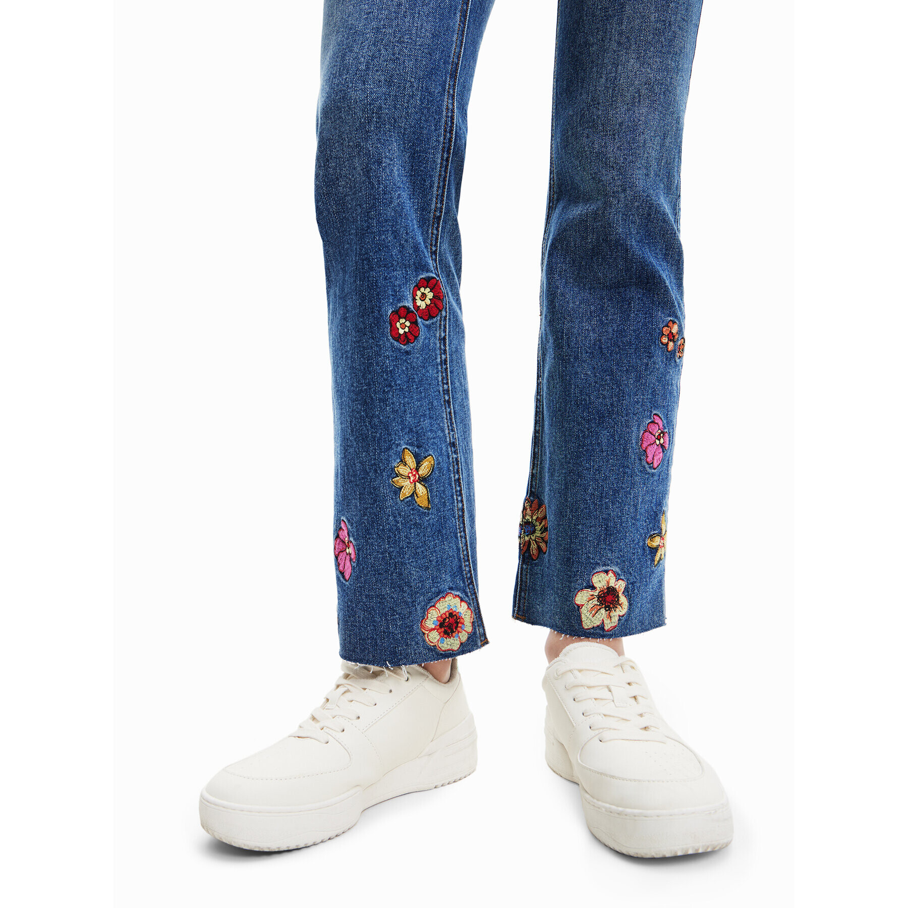 Desigual Jeansy Nicole 23SWDD68 Modrá Regular Fit - Pepit.cz