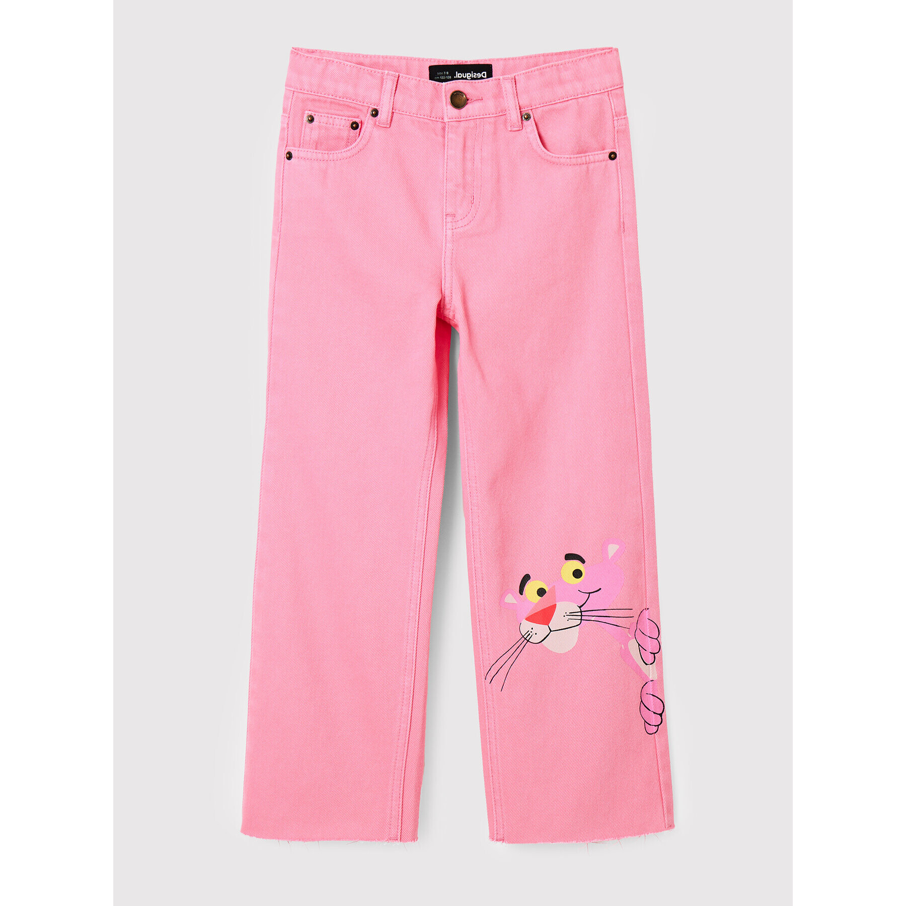 Desigual Jeansy PINK PANTHER 22WGDD02 Růžová Regular Fit - Pepit.cz