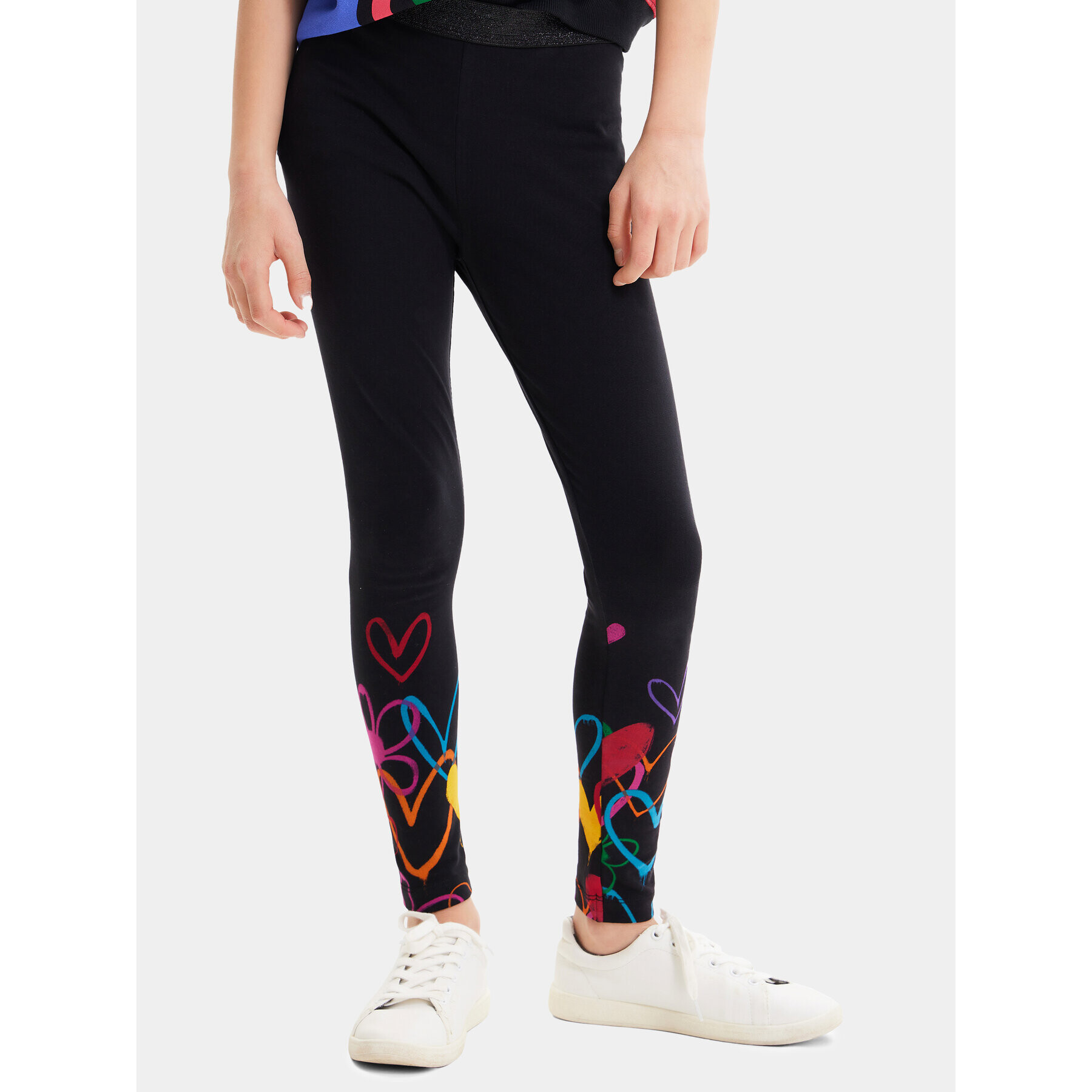 Desigual Legíny 23WGKK01 Černá Regular Fit - Pepit.cz