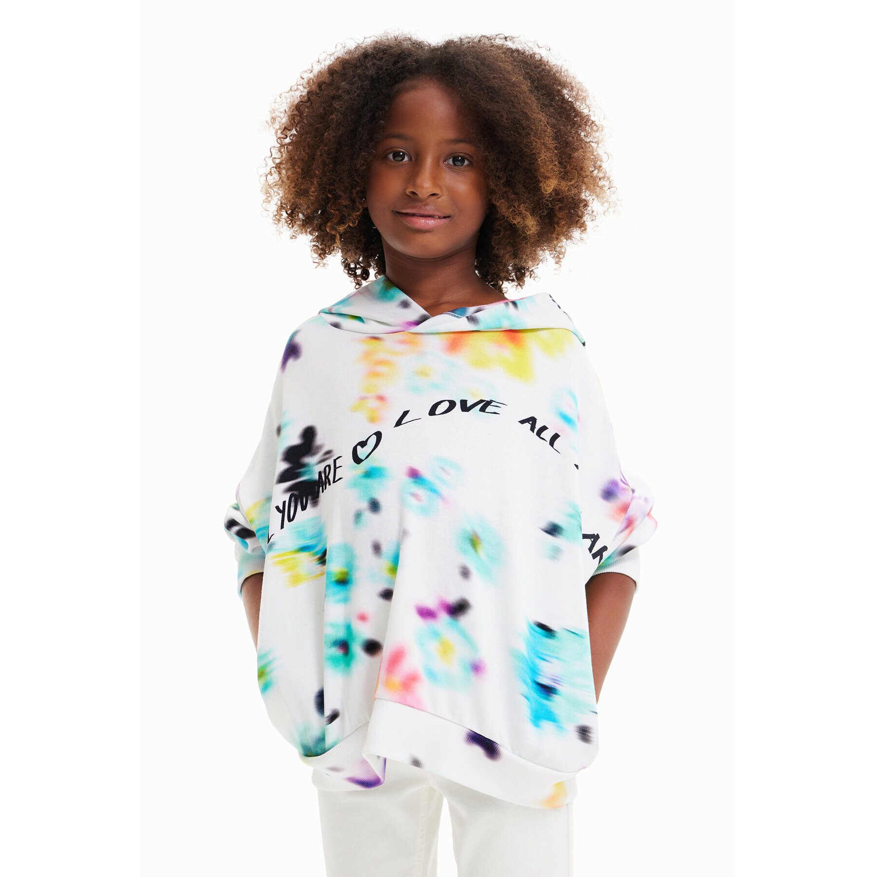 Desigual Mikina 23SGSK12 Barevná Oversize - Pepit.cz