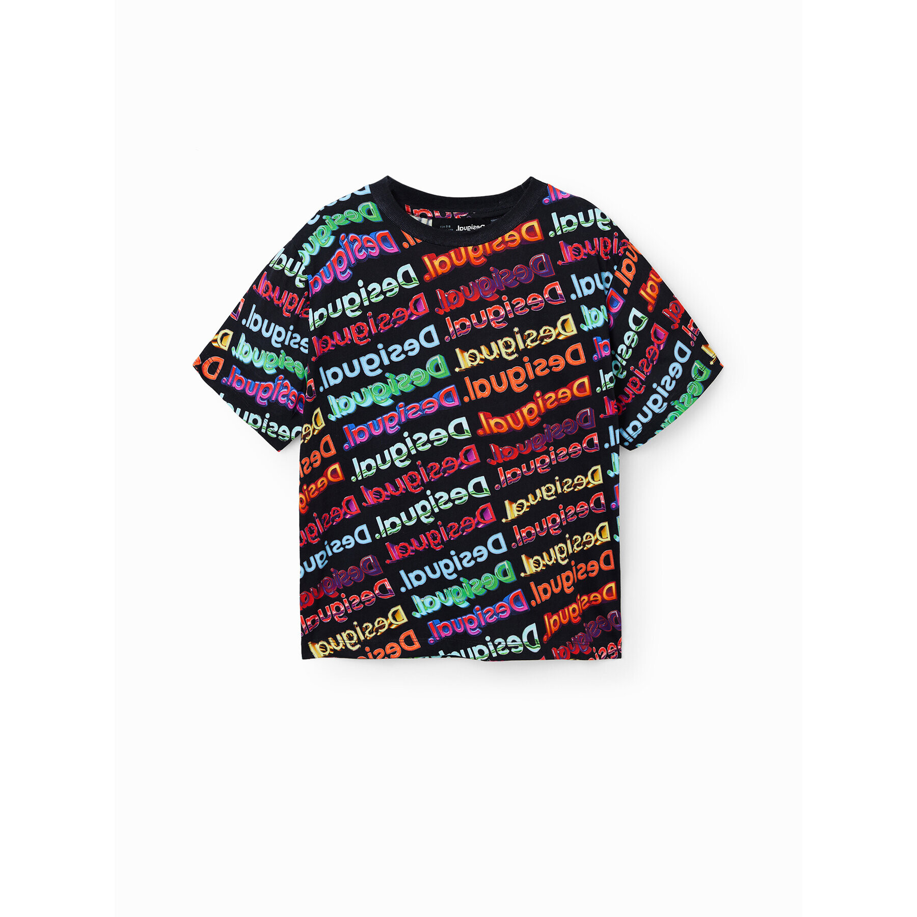 Desigual T-Shirt 23SBTK06 Barevná Regular Fit - Pepit.cz