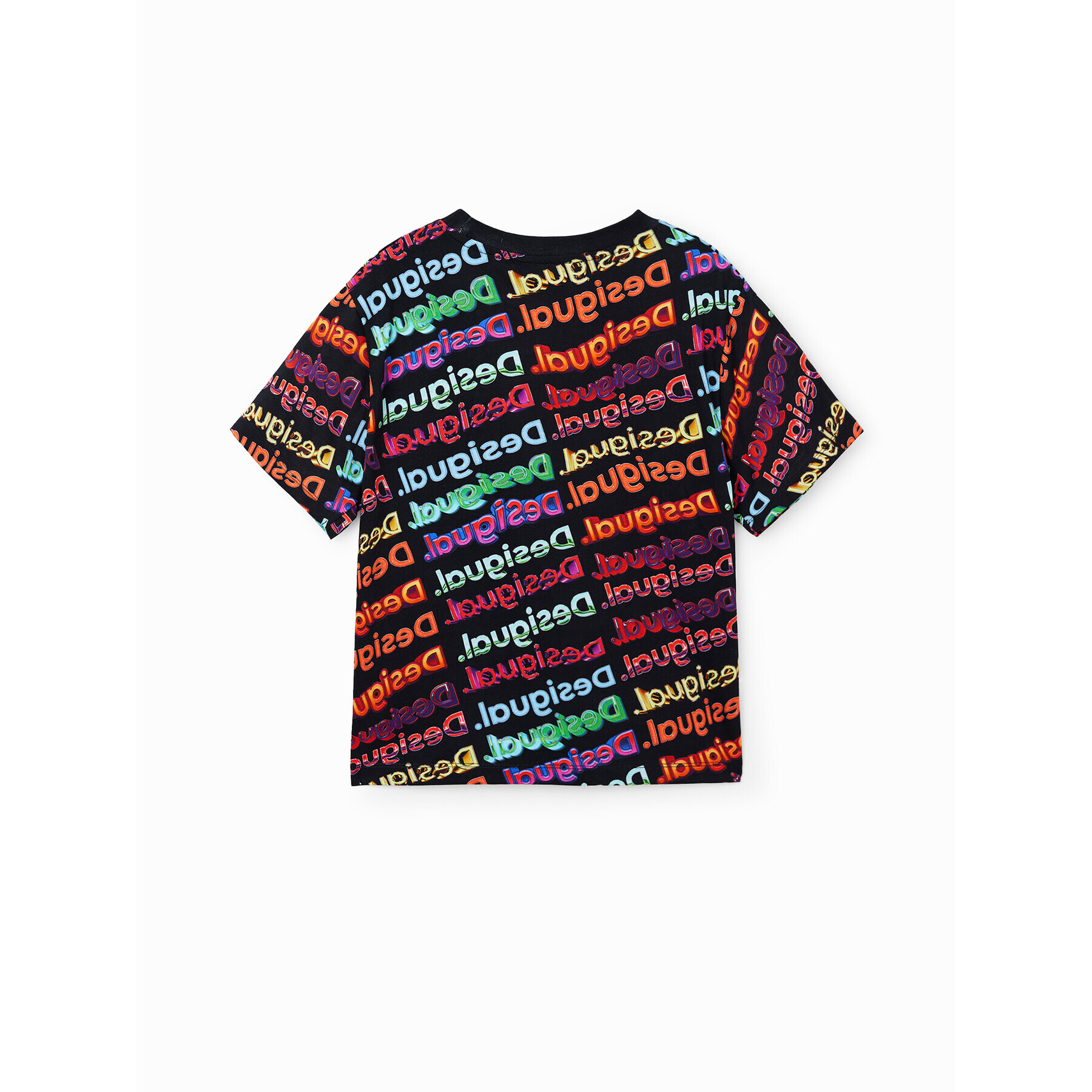 Desigual T-Shirt 23SBTK06 Barevná Regular Fit - Pepit.cz