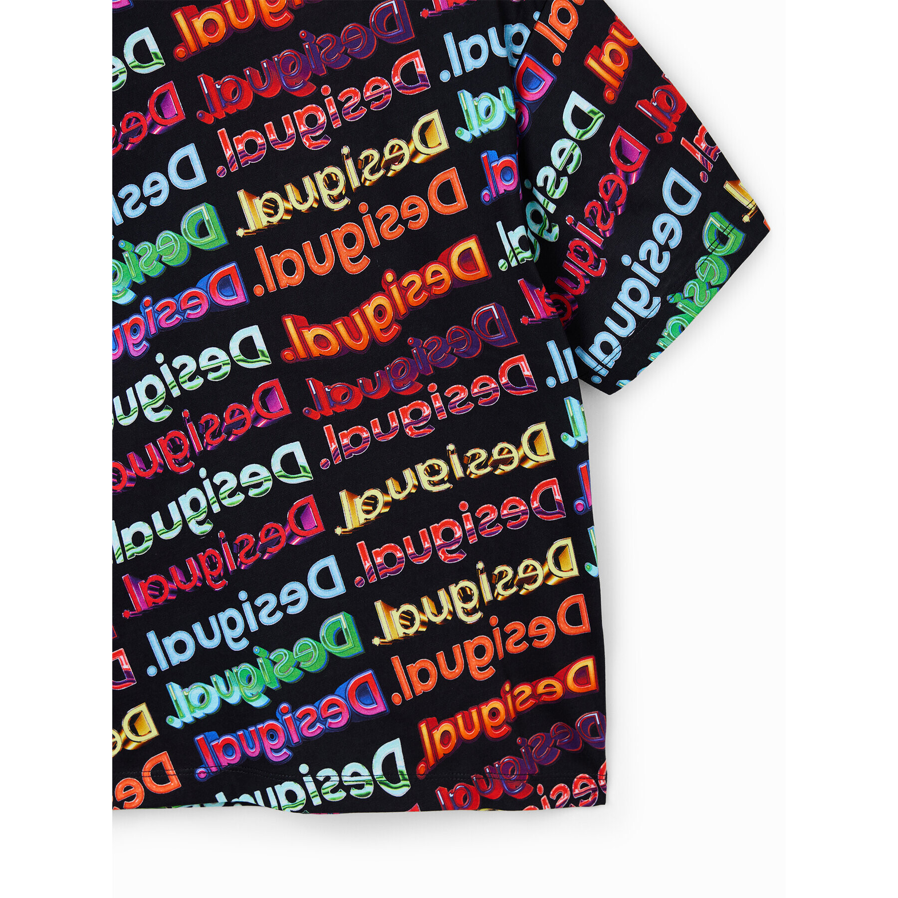 Desigual T-Shirt 23SBTK06 Barevná Regular Fit - Pepit.cz