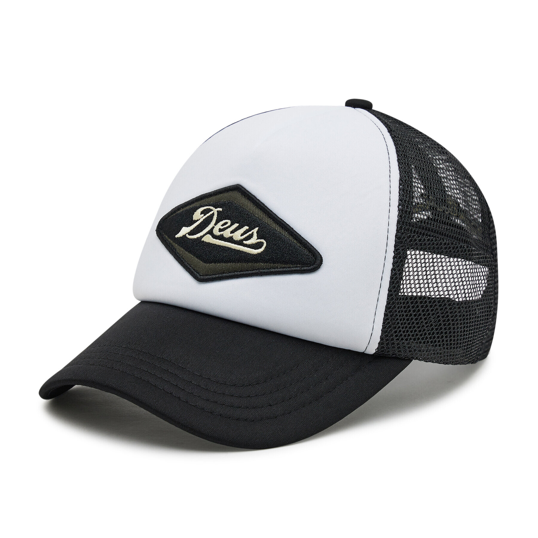 Deus Ex Machina Kšiltovka Diamond Trucker DMF87503 Černá - Pepit.cz