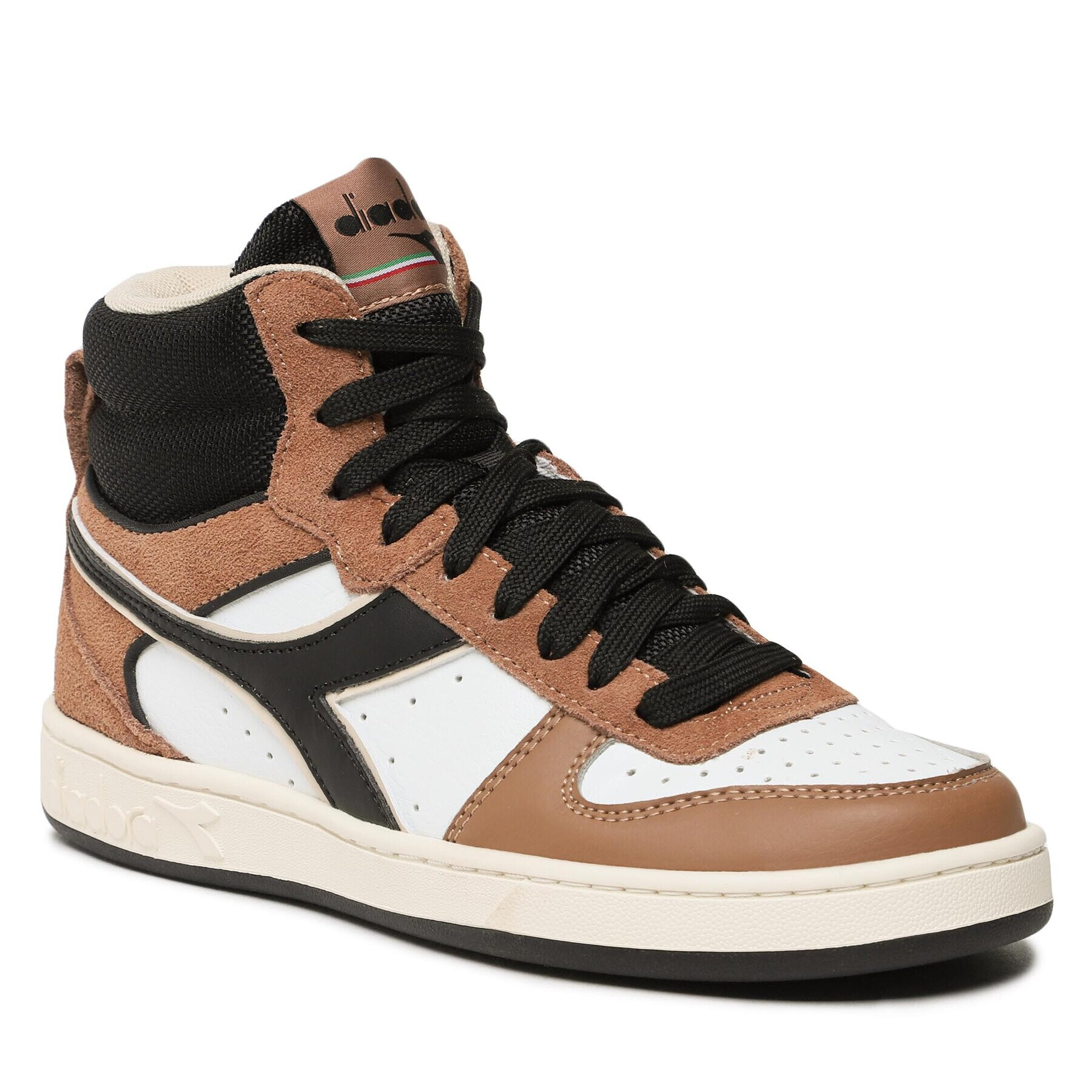 Diadora Sneakersy Magic Basket Mid Earth 501.179004 D0098 Hnědá - Pepit.cz