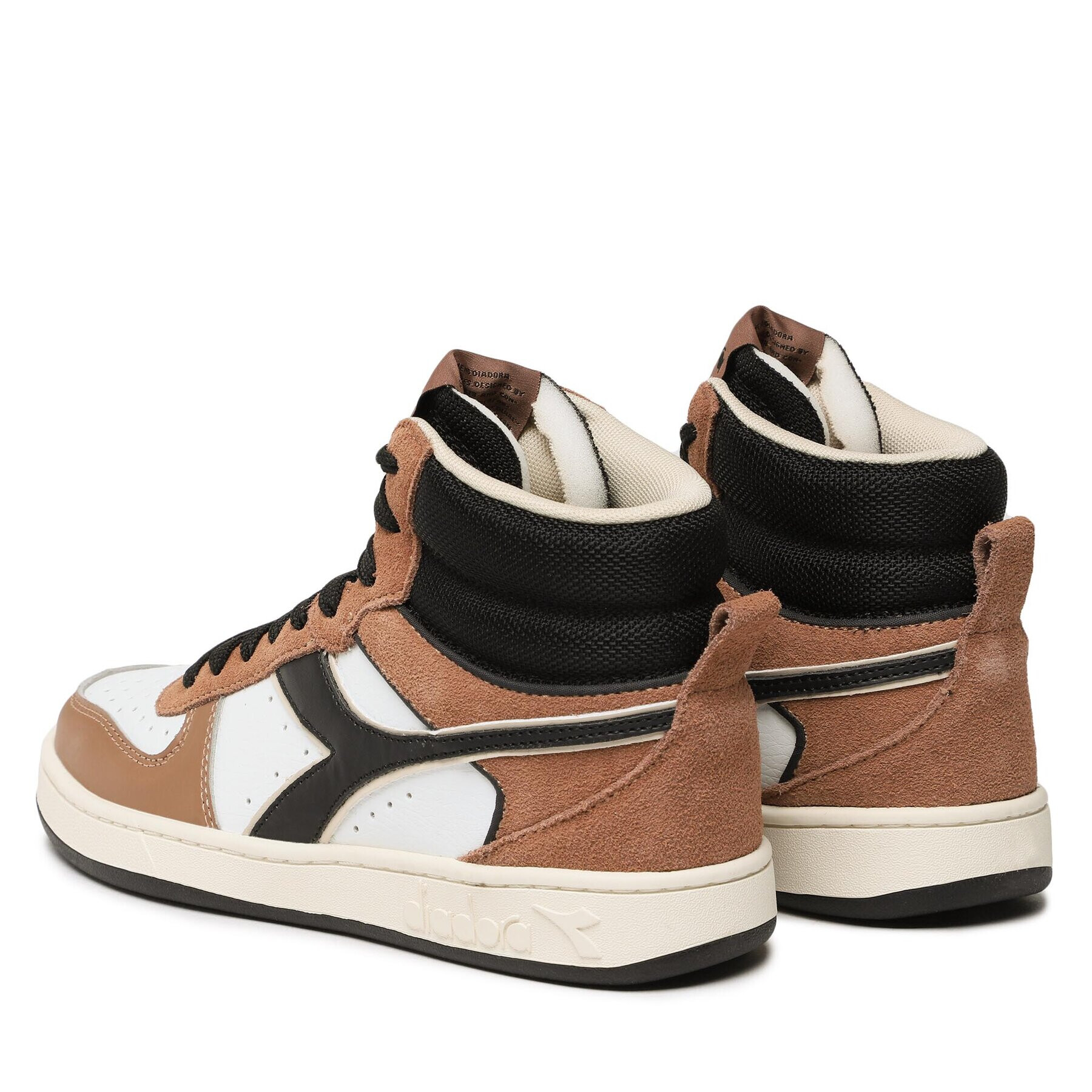 Diadora Sneakersy Magic Basket Mid Earth 501.179004 D0098 Hnědá - Pepit.cz