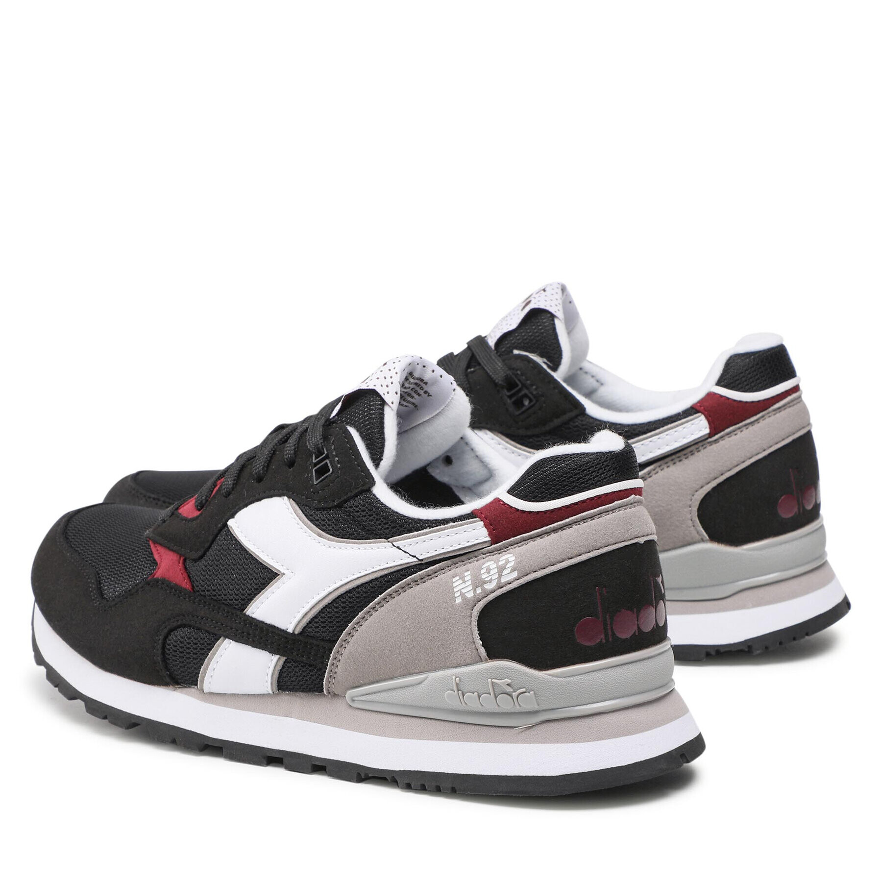 Diadora Sneakersy N.92 101.173169 01 C7086 Černá - Pepit.cz