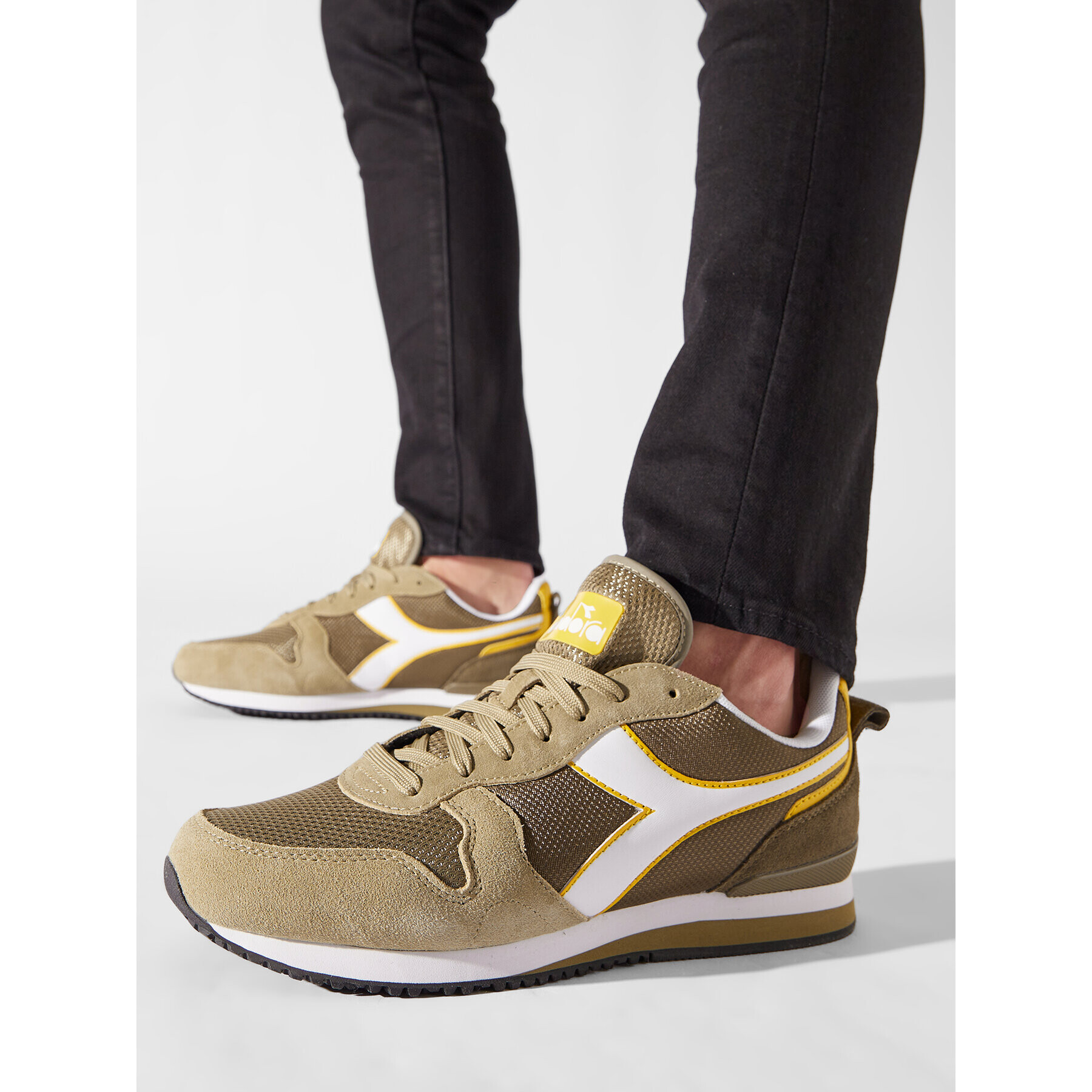 Diadora Sneakersy Olympia 101.174376 01 70429 Zelená - Pepit.cz