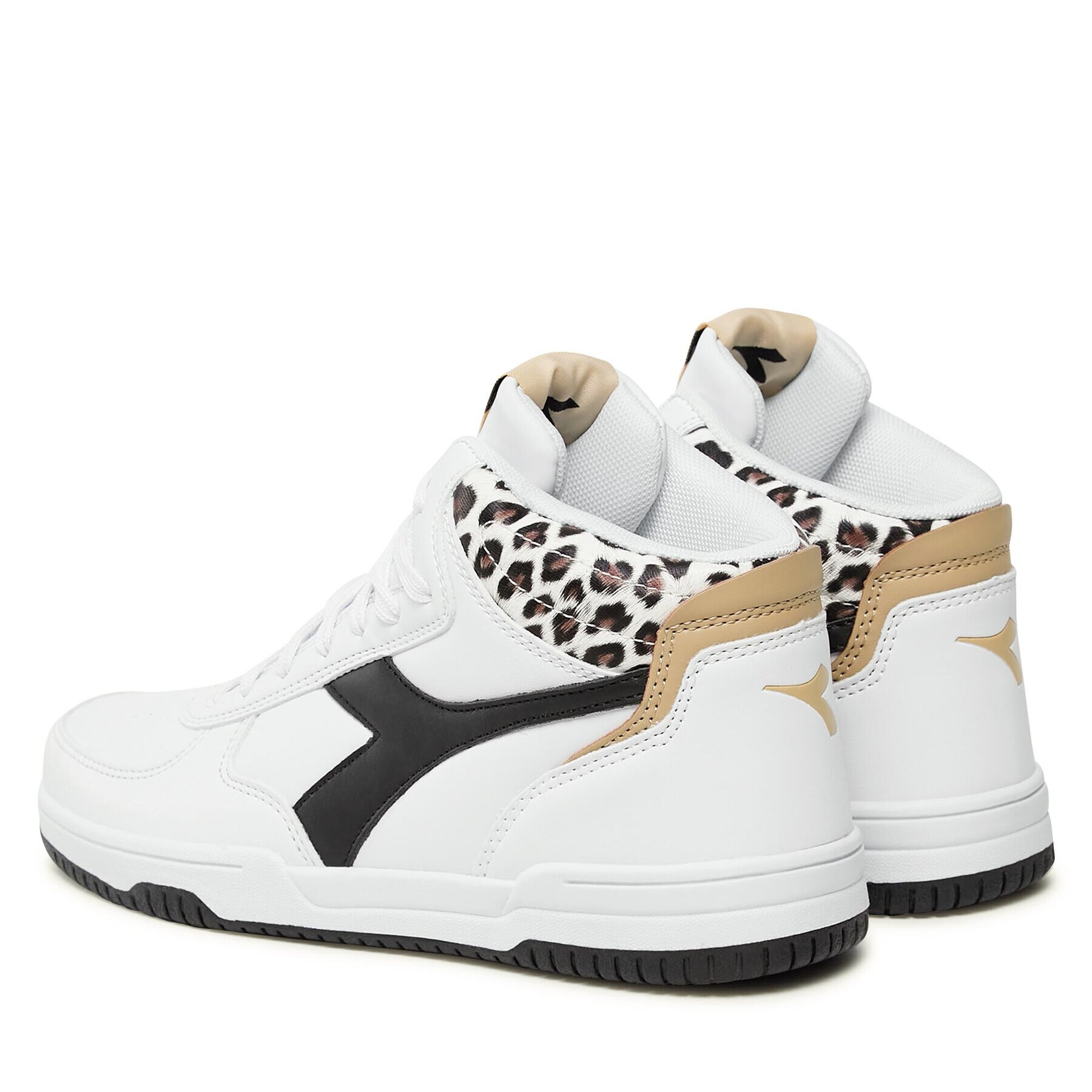 Diadora Sneakersy Raptor Mid Leopard WN 101.179740-C0351 Bílá - Pepit.cz