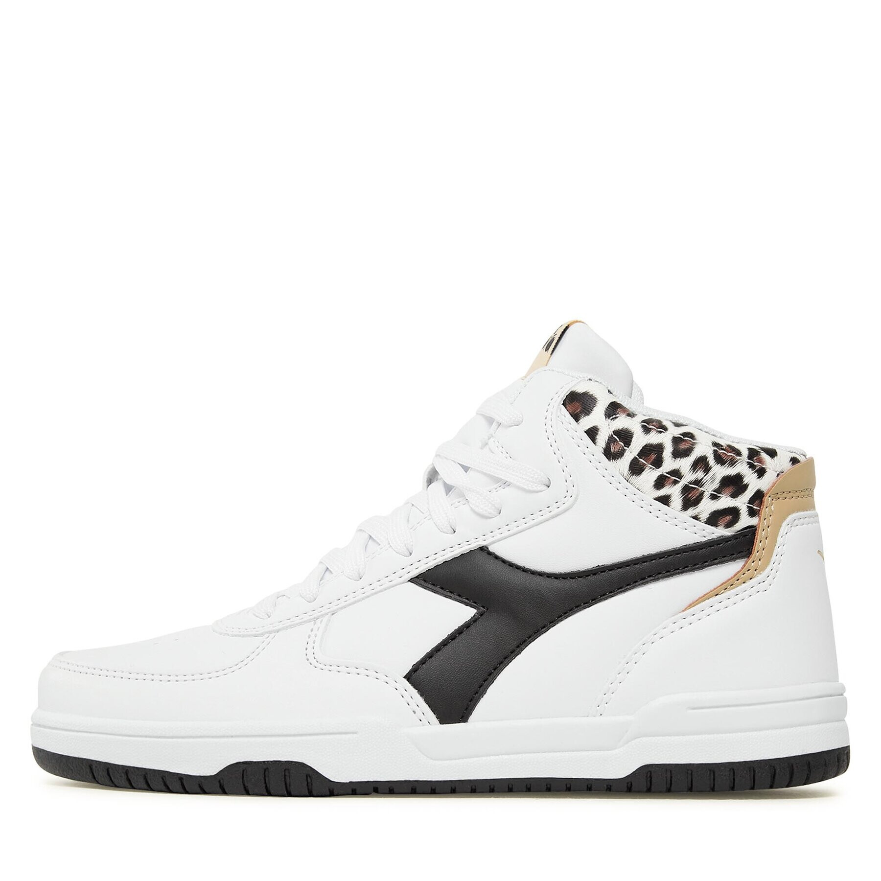 Diadora Sneakersy Raptor Mid Leopard WN 101.179740-C0351 Bílá - Pepit.cz