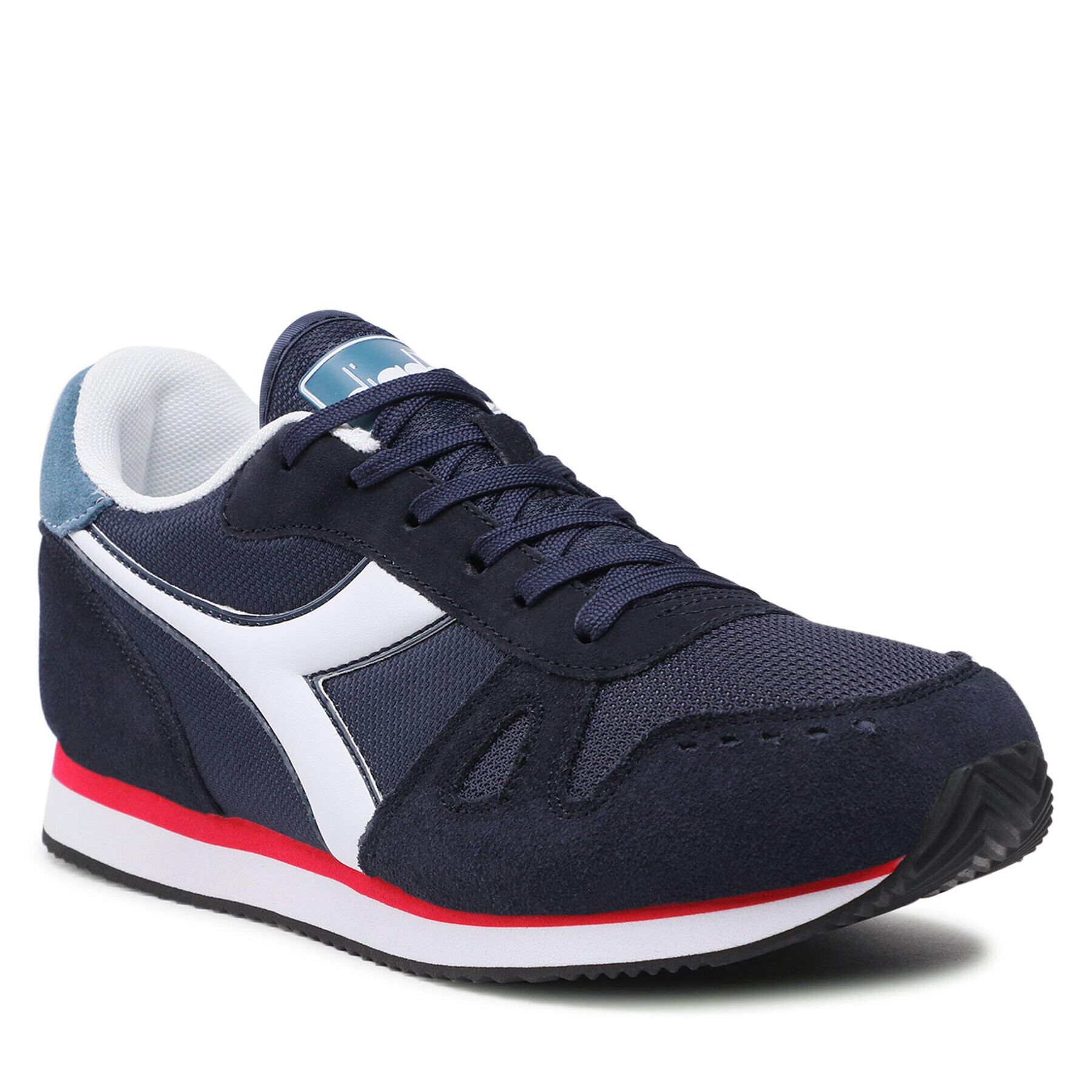 Diadora Sneakersy Simple Run 101.173745 01 C9563 Tmavomodrá - Pepit.cz