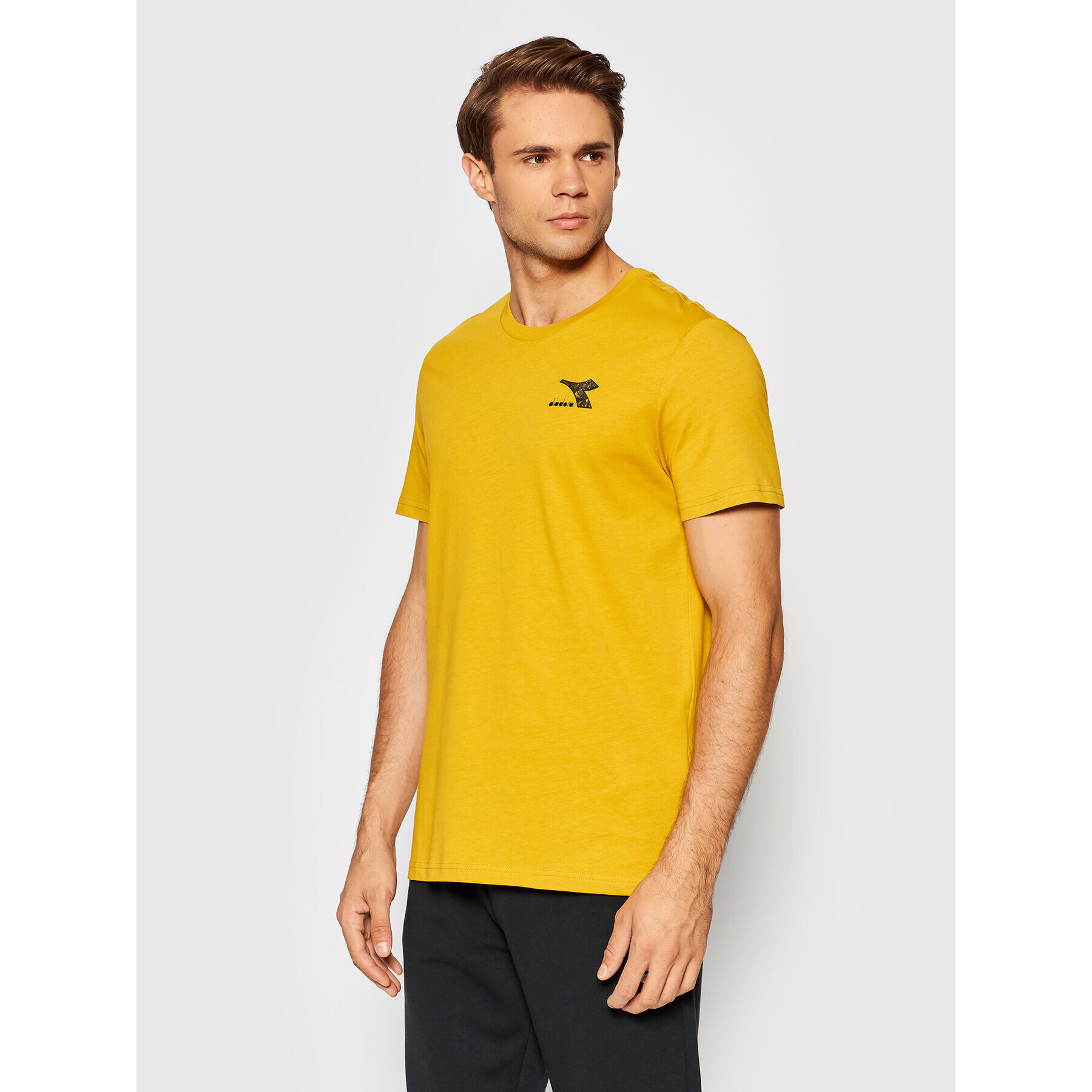 Diadora T-Shirt Chromia 102.177765 Žlutá Regular Fit - Pepit.cz