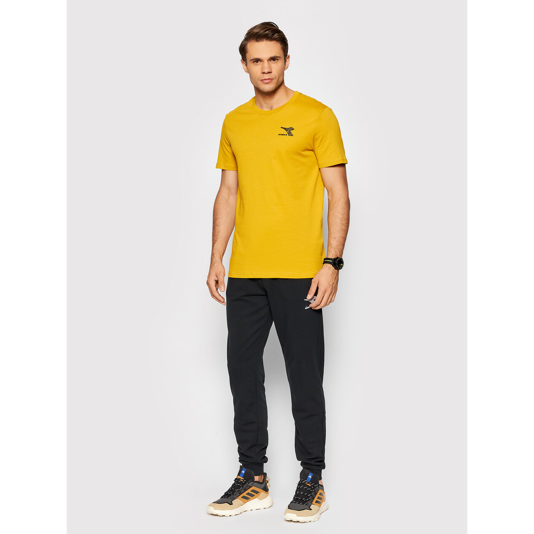 Diadora T-Shirt Chromia 102.177765 Žlutá Regular Fit - Pepit.cz