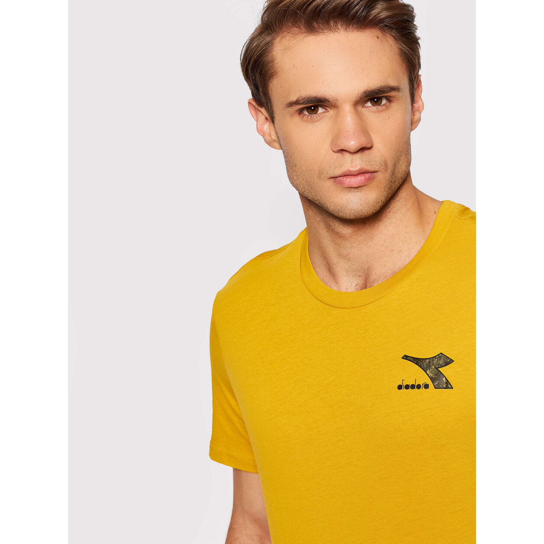 Diadora T-Shirt Chromia 102.177765 Žlutá Regular Fit - Pepit.cz