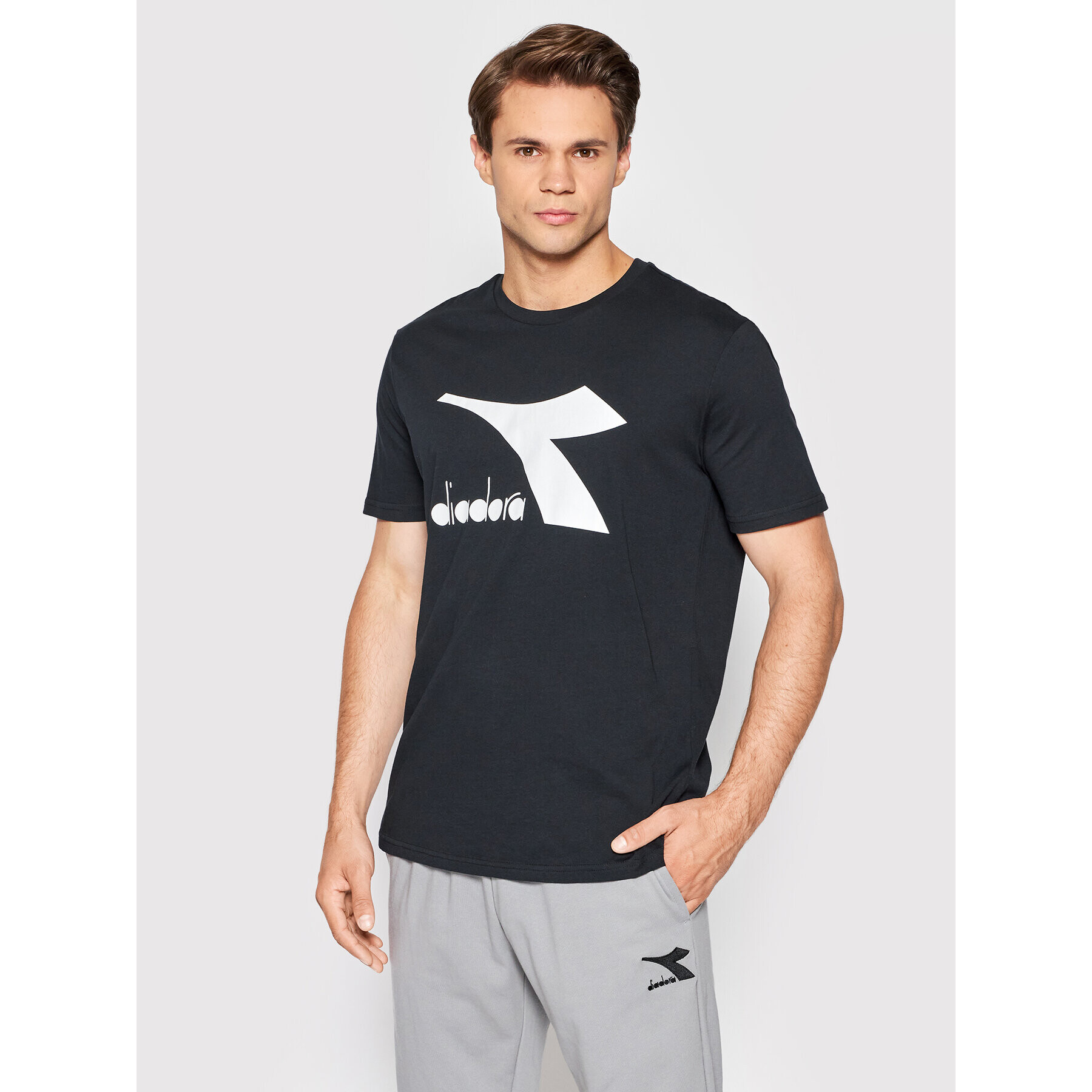 Diadora T-Shirt Chromia 102.178747 Černá Regular Fit - Pepit.cz