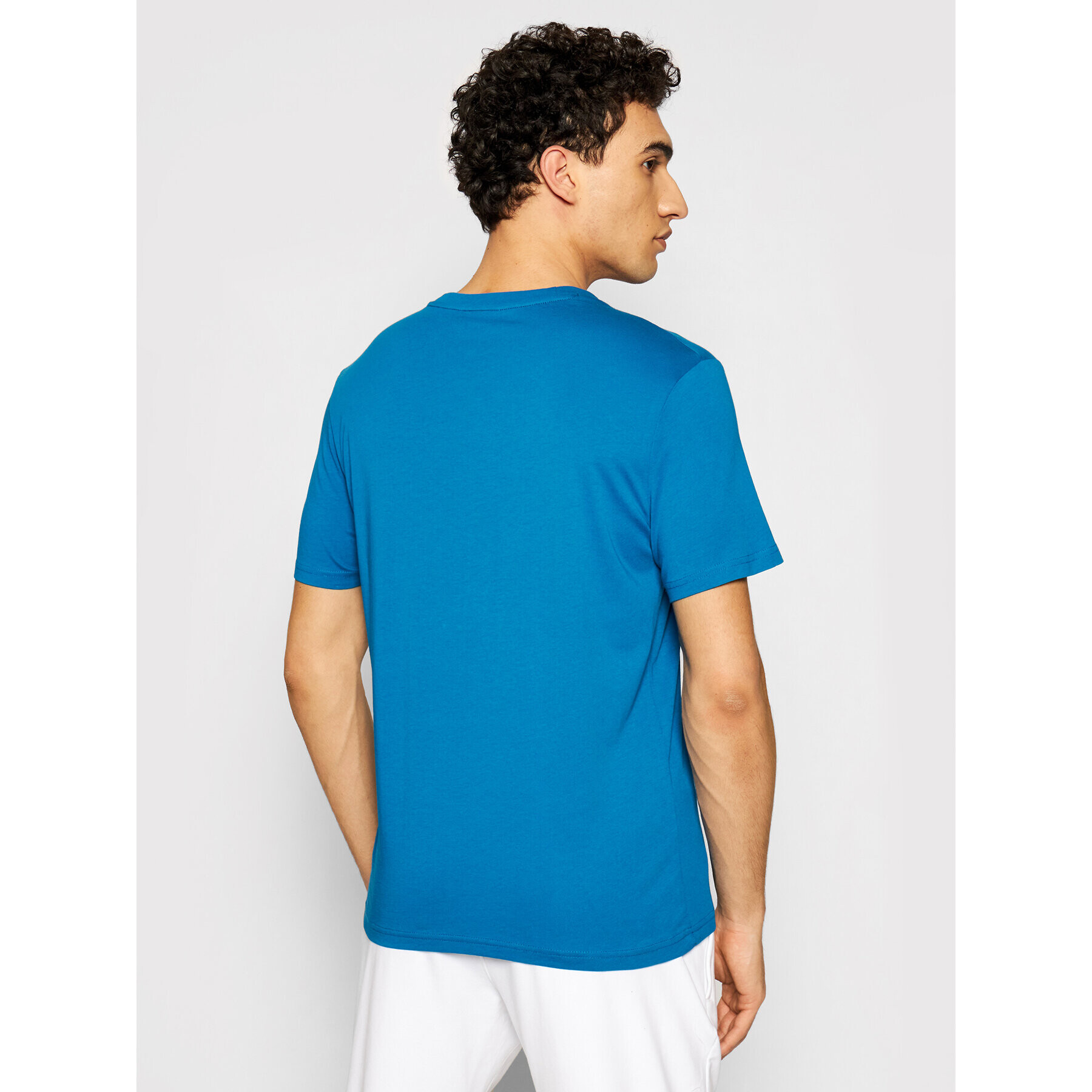 Diadora T-Shirt Fregio Club 102.177082 Modrá Regular Fit - Pepit.cz