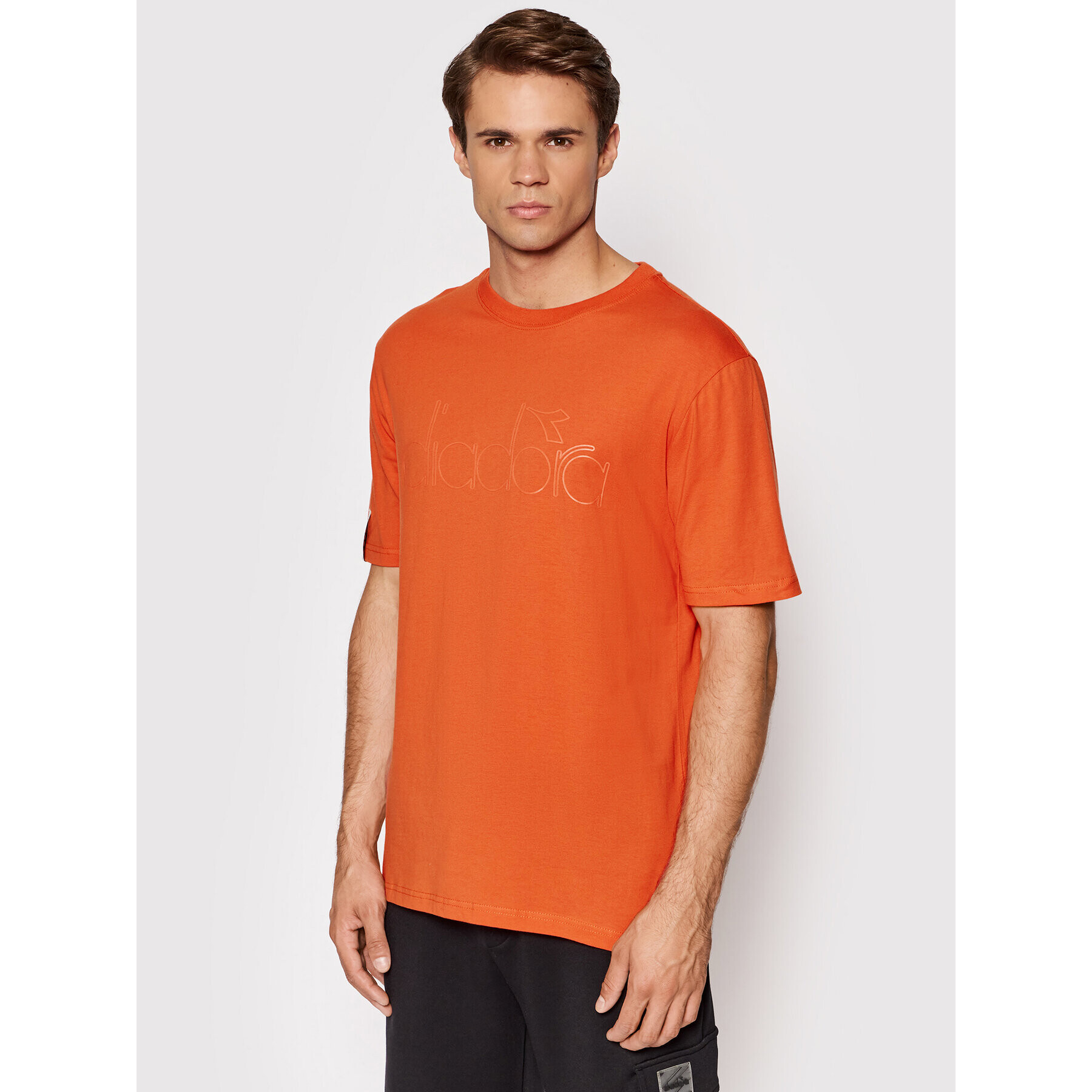 Diadora T-Shirt Hd 502.177843 Oranžová Regular Fit - Pepit.cz