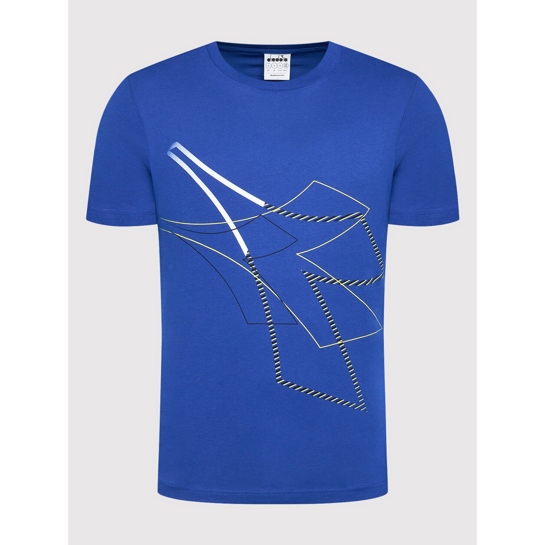 Diadora T-Shirt Twist 102.178167 Modrá Regular Fit - Pepit.cz