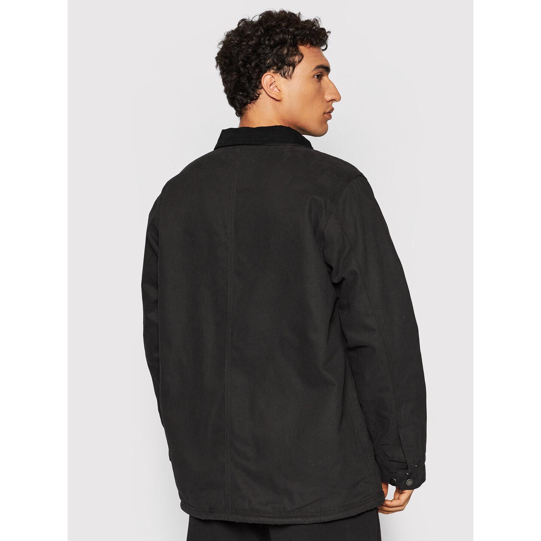 Dickies Bunda pro přechodné období Canvas Chore DK0A4XGABLK Černá Regular Fit - Pepit.cz