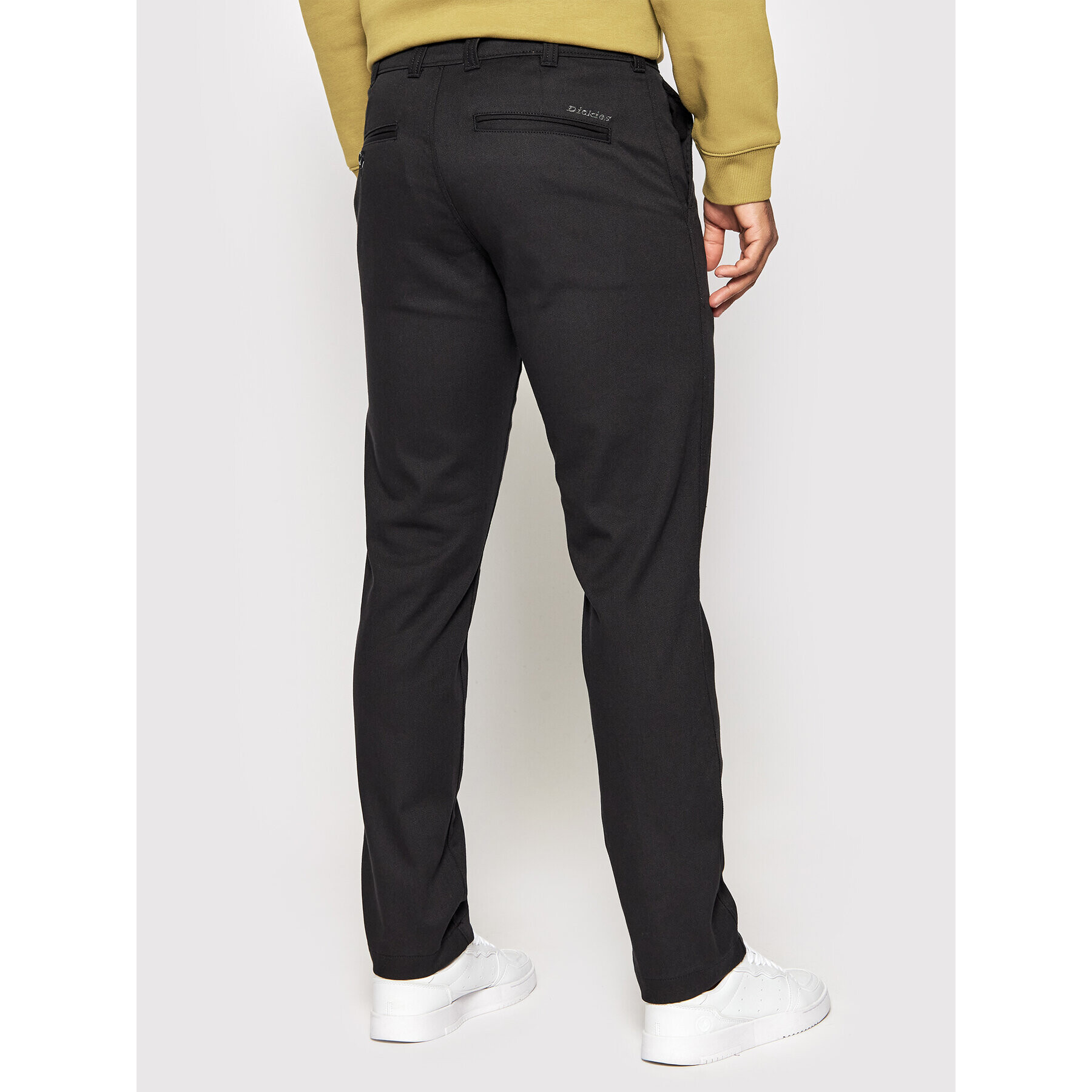 Dickies Chino kalhoty Sherburn DK0A4X9QBLK Černá Slim Fit - Pepit.cz