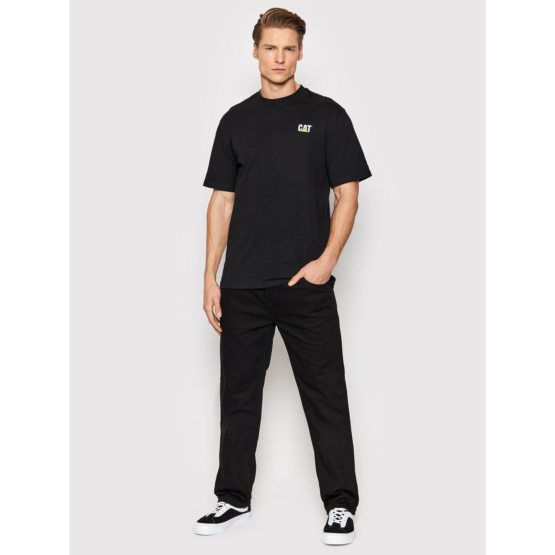 Dickies Jeansy Houston DK0A4XFLRBK Černá Relaxed Fit - Pepit.cz