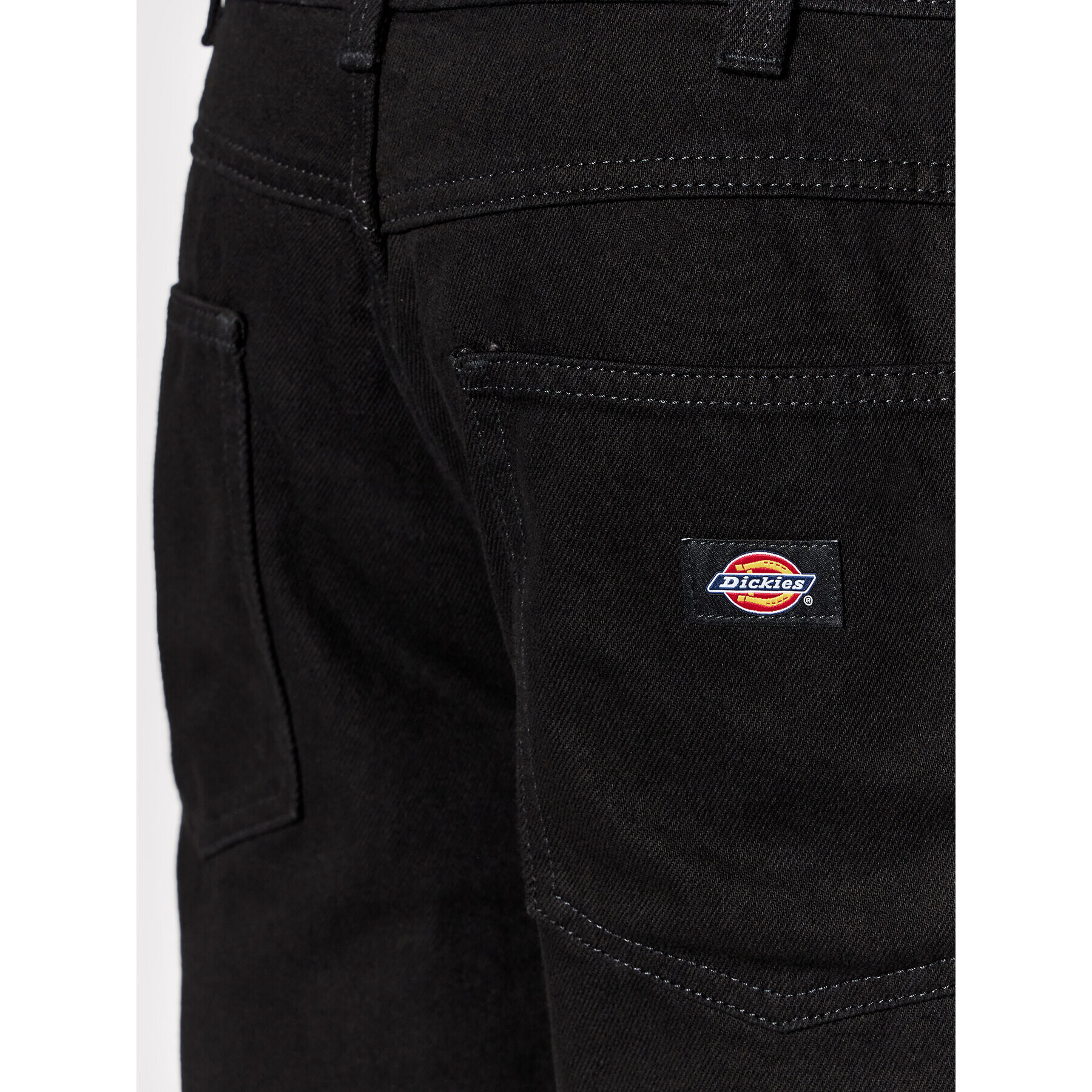 Dickies Jeansy Houston DK0A4XFLRBK Černá Relaxed Fit - Pepit.cz