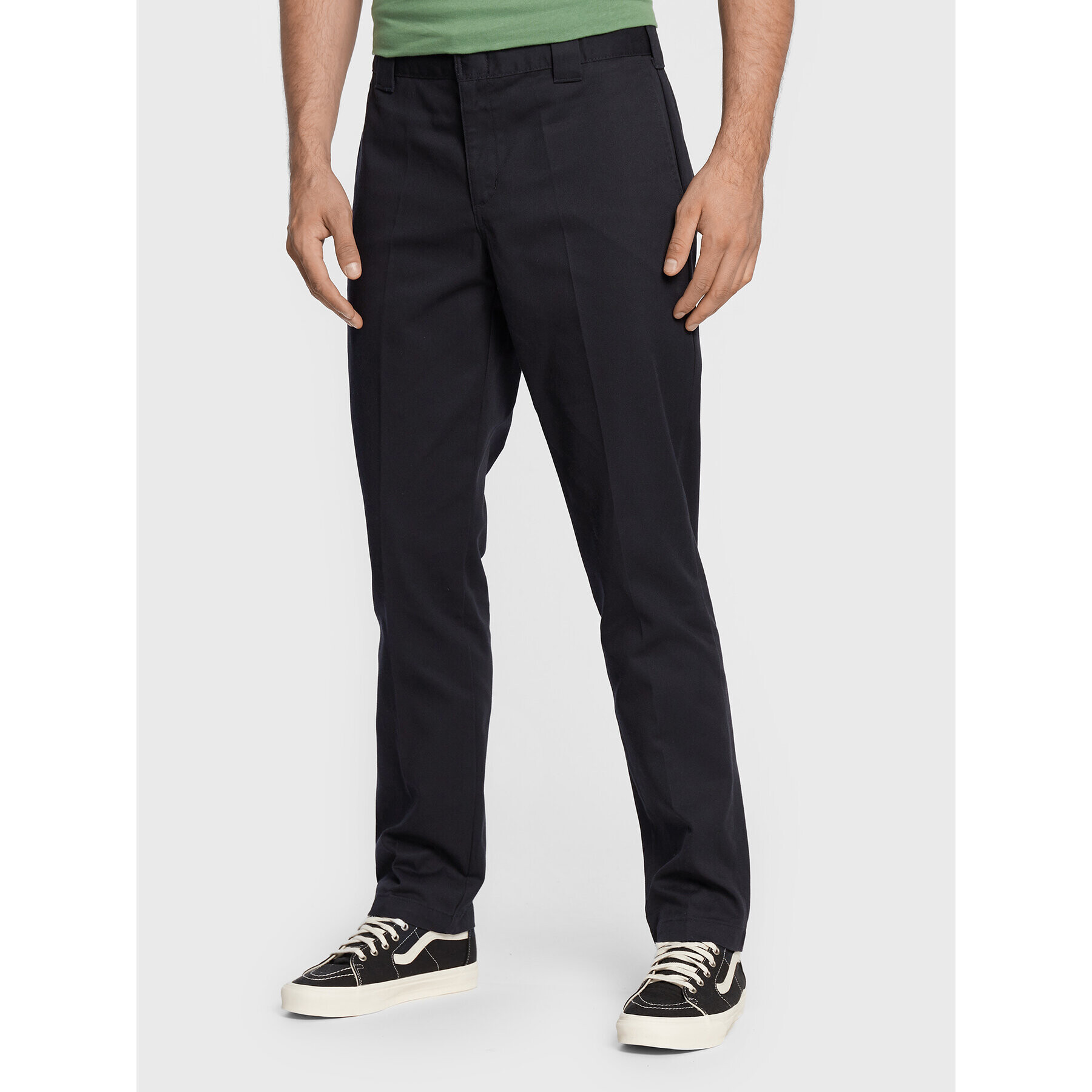 Dickies Kalhoty z materiálu 872 Work DK0A4XK8BLK Černá Slim Fit - Pepit.cz