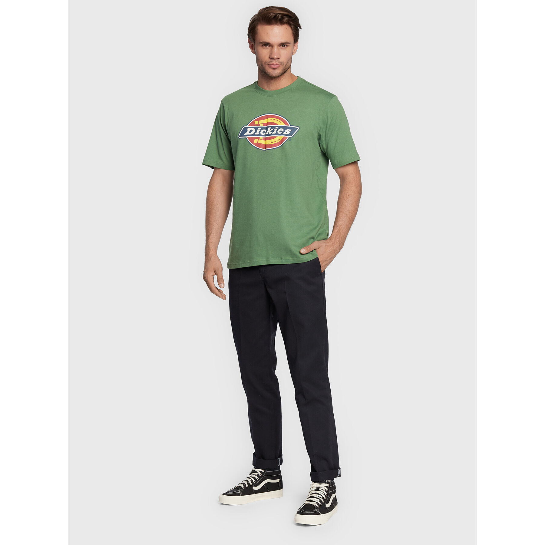 Dickies Kalhoty z materiálu 872 Work DK0A4XK8BLK Černá Slim Fit - Pepit.cz