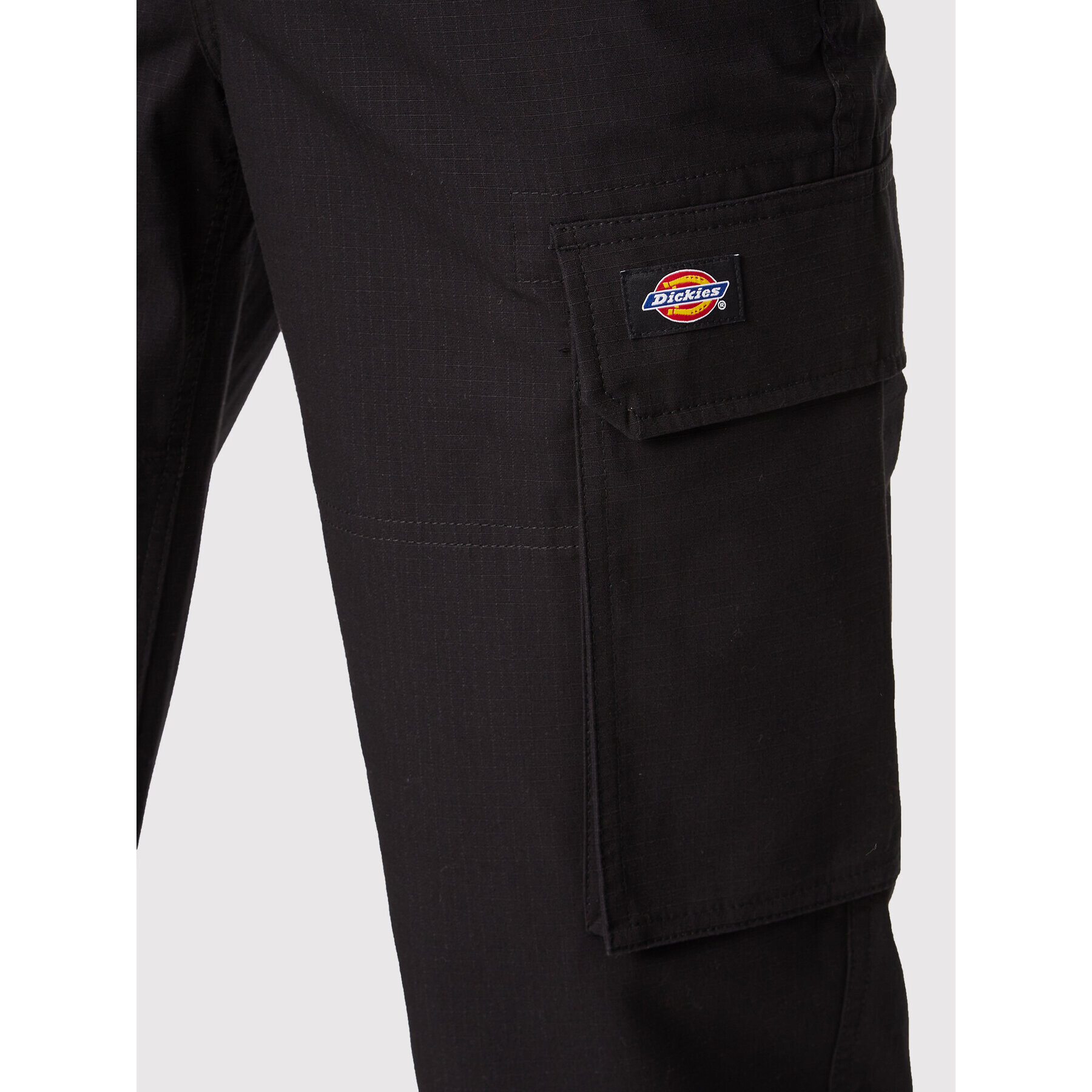 Dickies Kalhoty z materiálu Hooper Bay DK0A4XDIBLK Černá Regular Fit - Pepit.cz