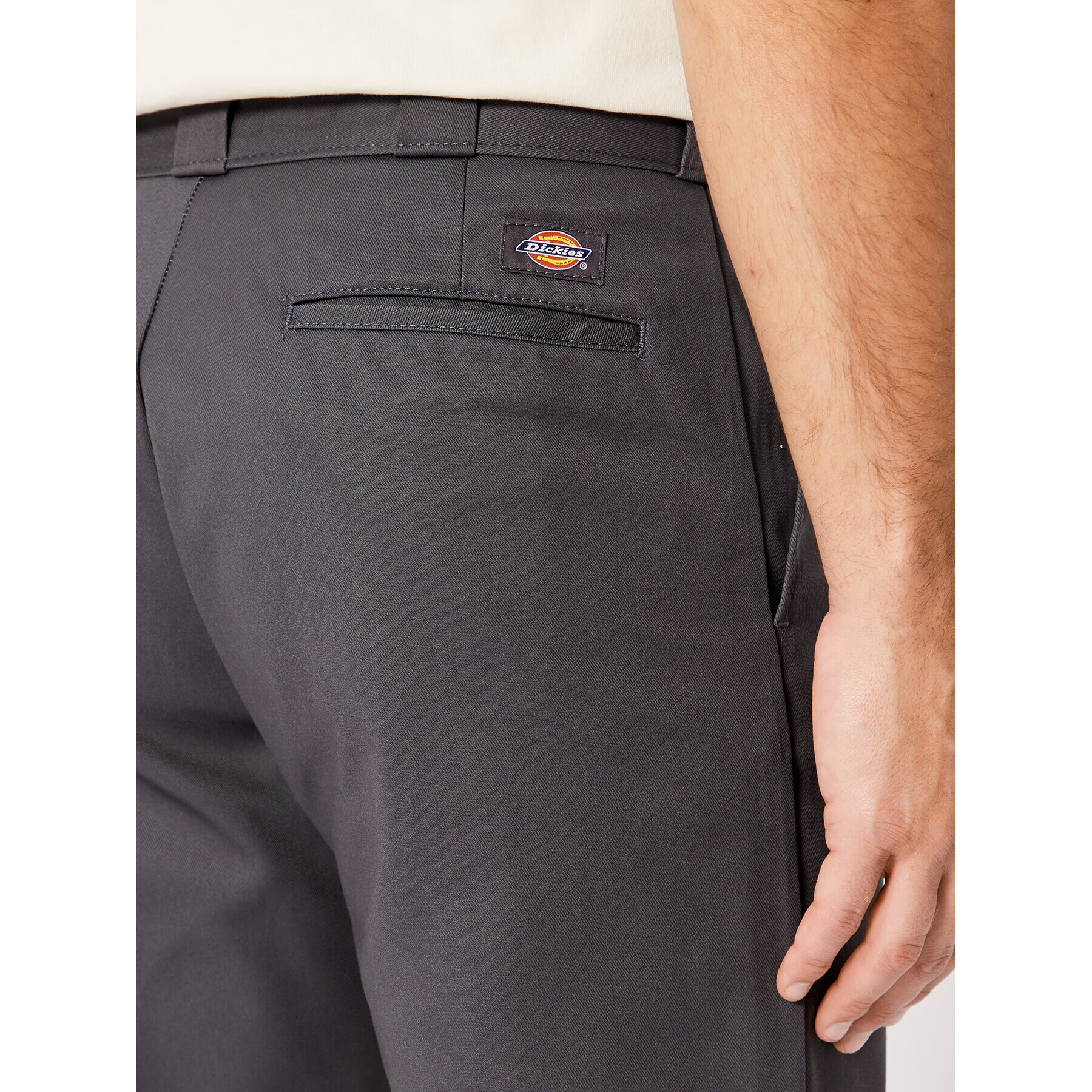 Dickies Kalhoty z materiálu Work DK0A4XK6CH0 Šedá Regular Fit - Pepit.cz