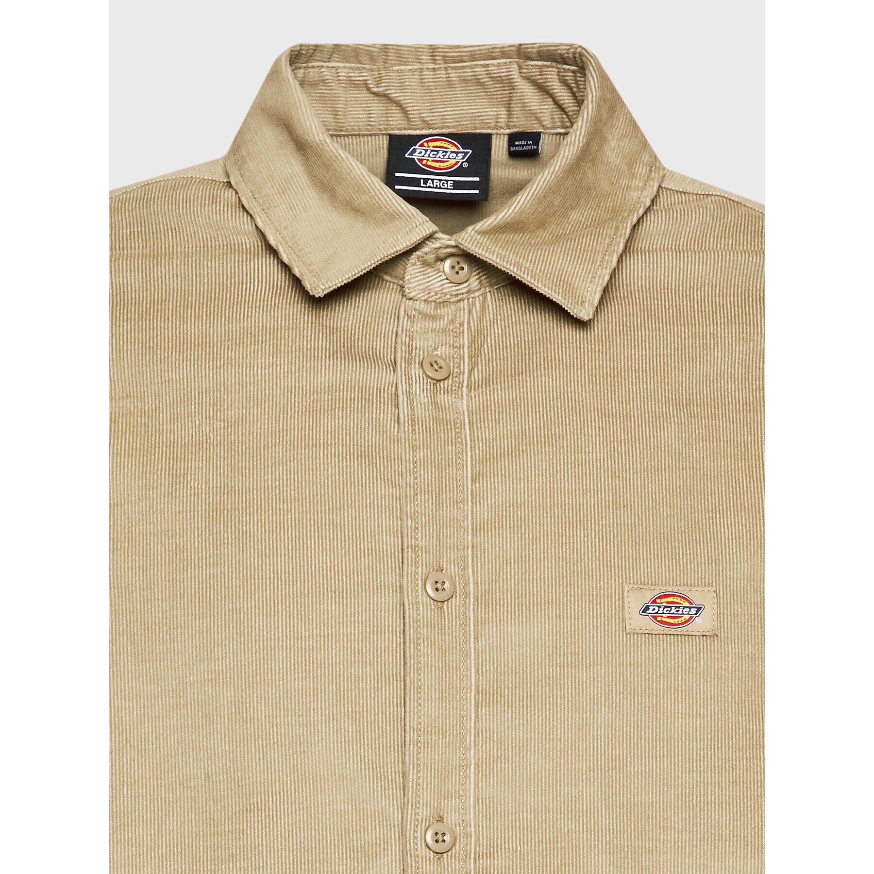 Dickies Košile Wilsonville DK0A4Y7PDS0 Béžová Regular Fit - Pepit.cz