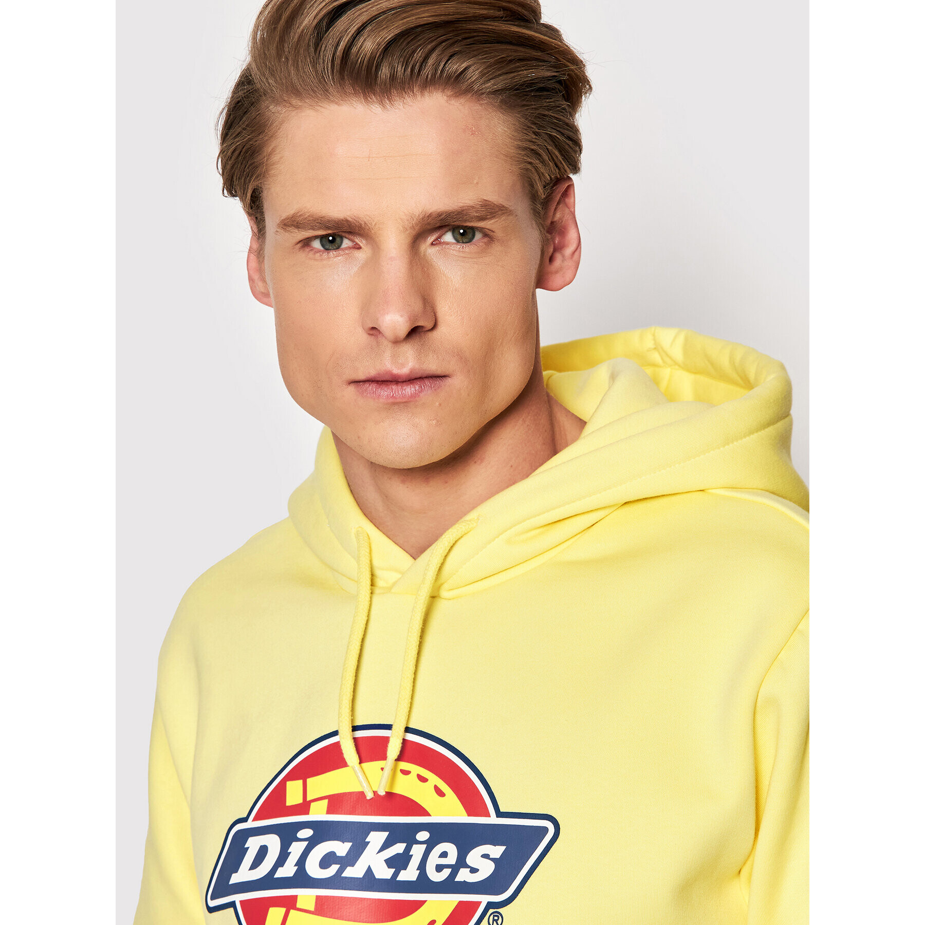 Dickies Mikina Icon Logo DK0A4XCBC33 Žlutá Regular Fit - Pepit.cz