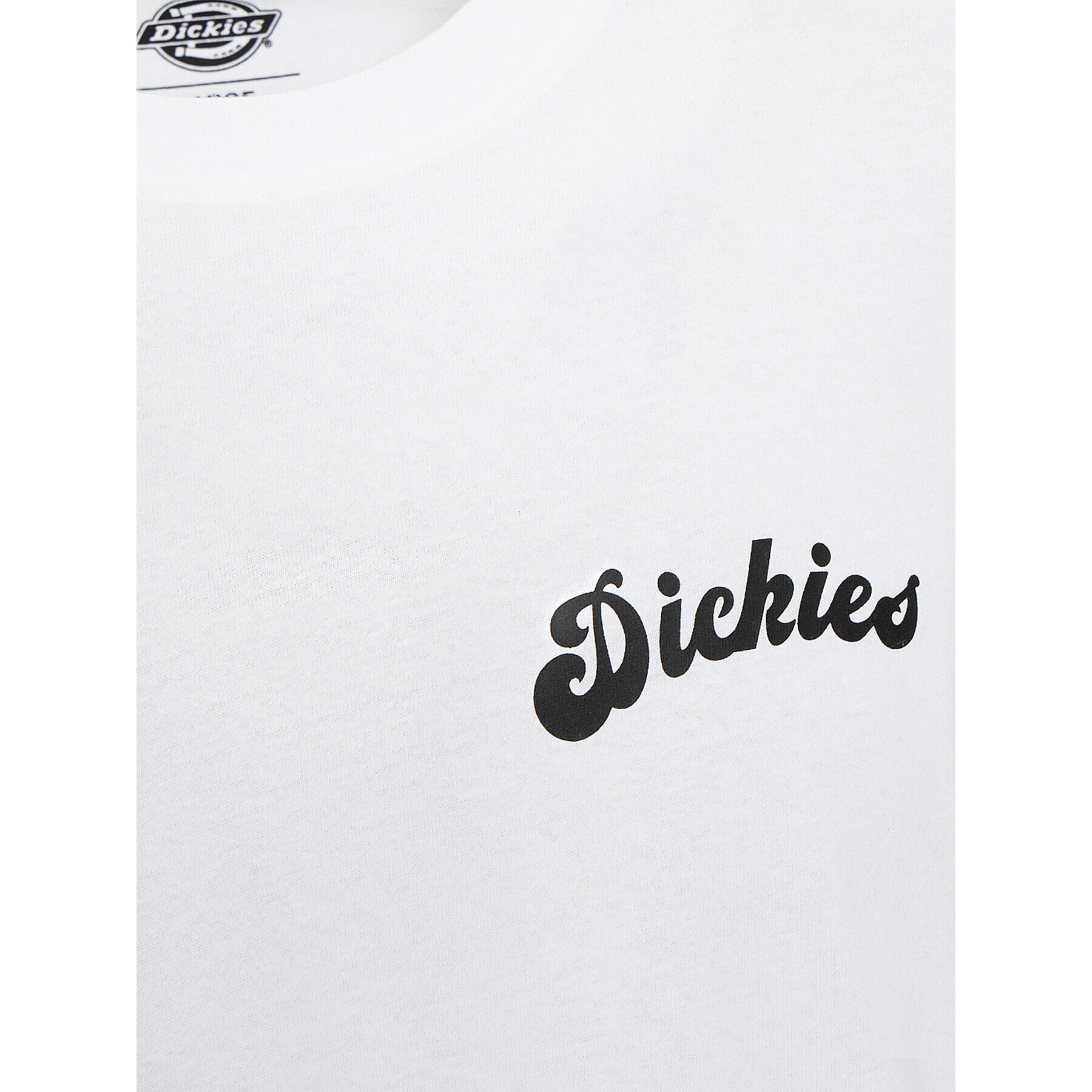 Dickies T-Shirt Grainfield DK0A4YJY Bílá Regular Fit - Pepit.cz