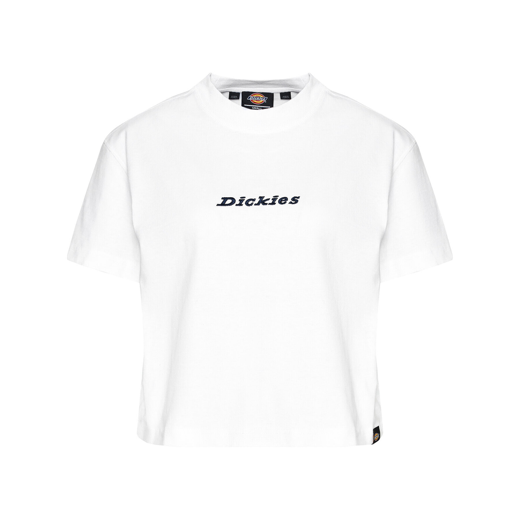 Dickies T-Shirt Ss Loretto DK0A4XBAWHX Bílá Regular Fit - Pepit.cz