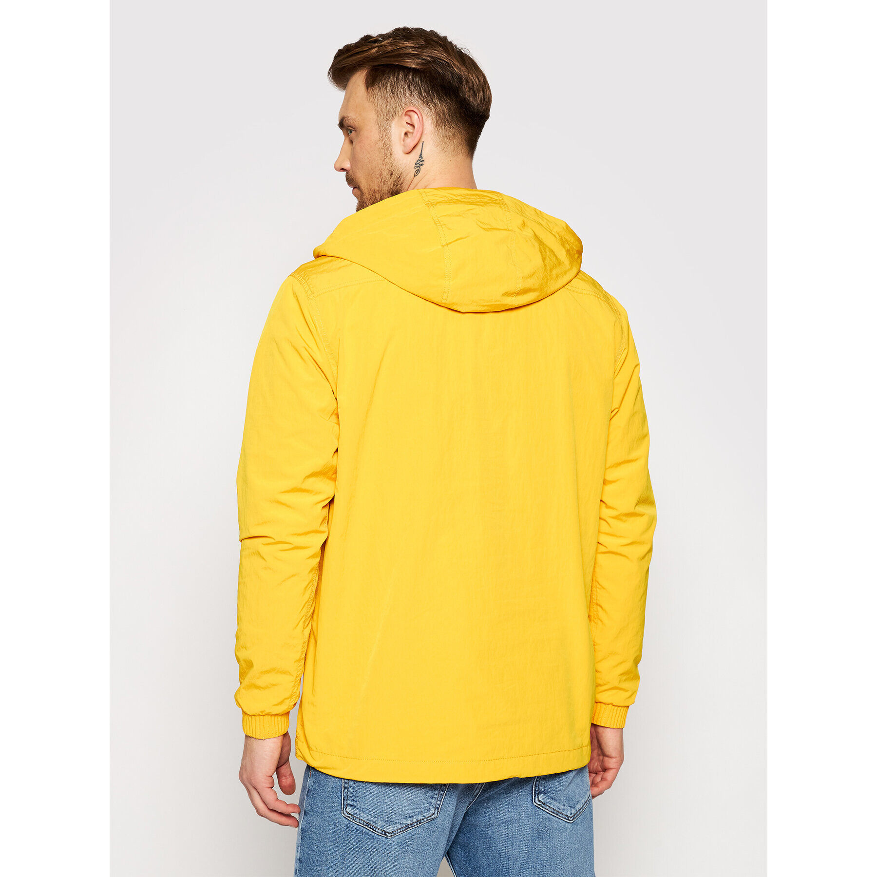 Didriksons Bunda anorak Vilmer Usx 503654 Žlutá Relaxed Fit - Pepit.cz