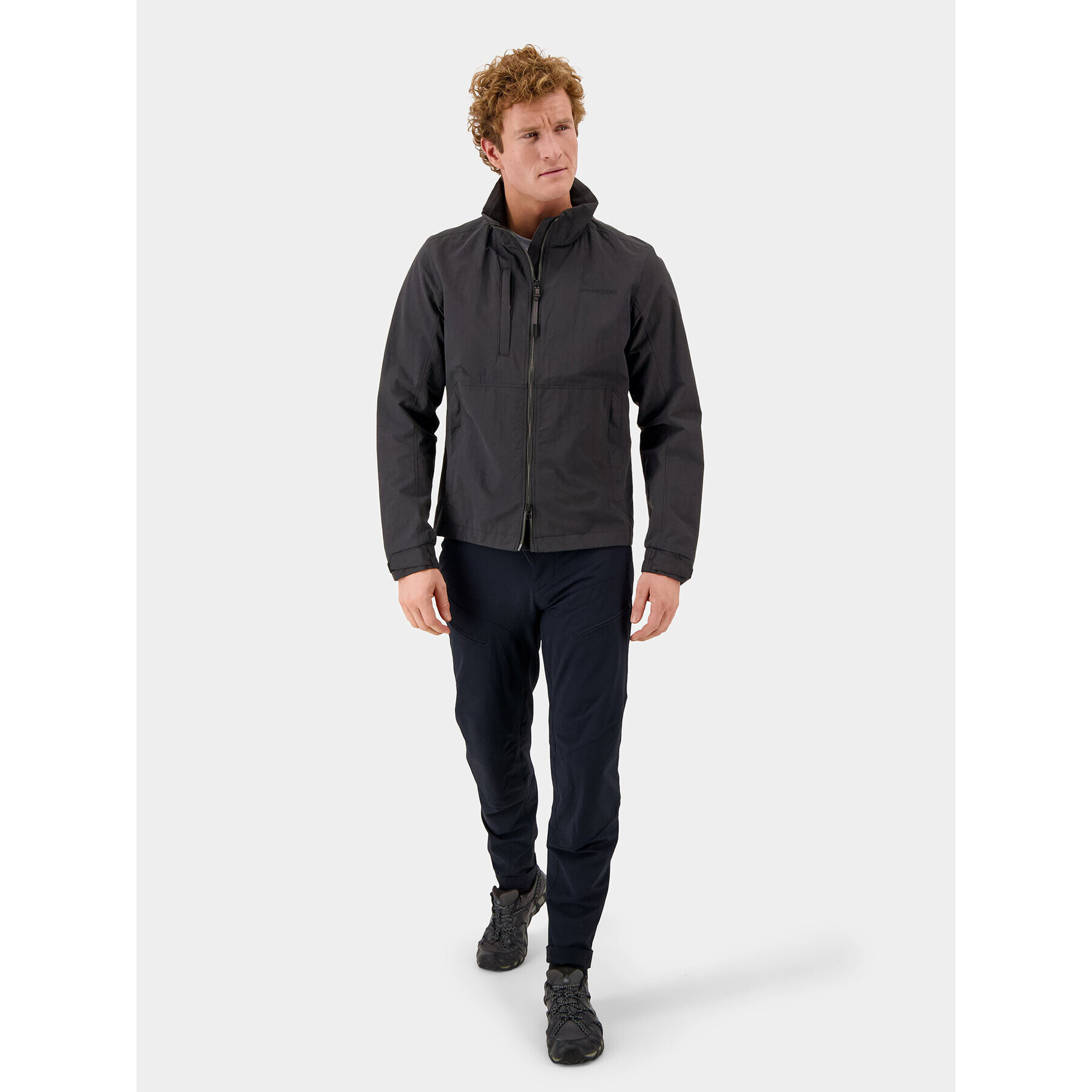 Didriksons Bunda bomber Irvin 504556 Černá Regular Fit - Pepit.cz