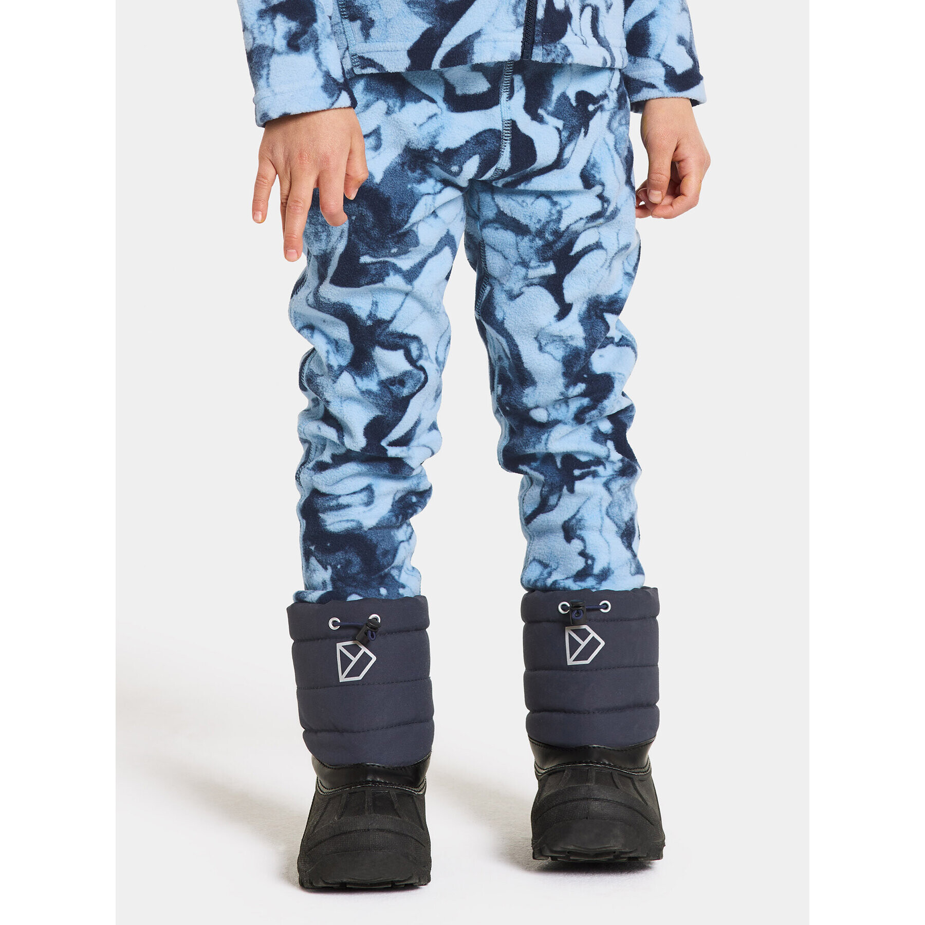 Didriksons Kalhoty z materiálu Monte Kids Pant Salt 505063 Modrá - Pepit.cz