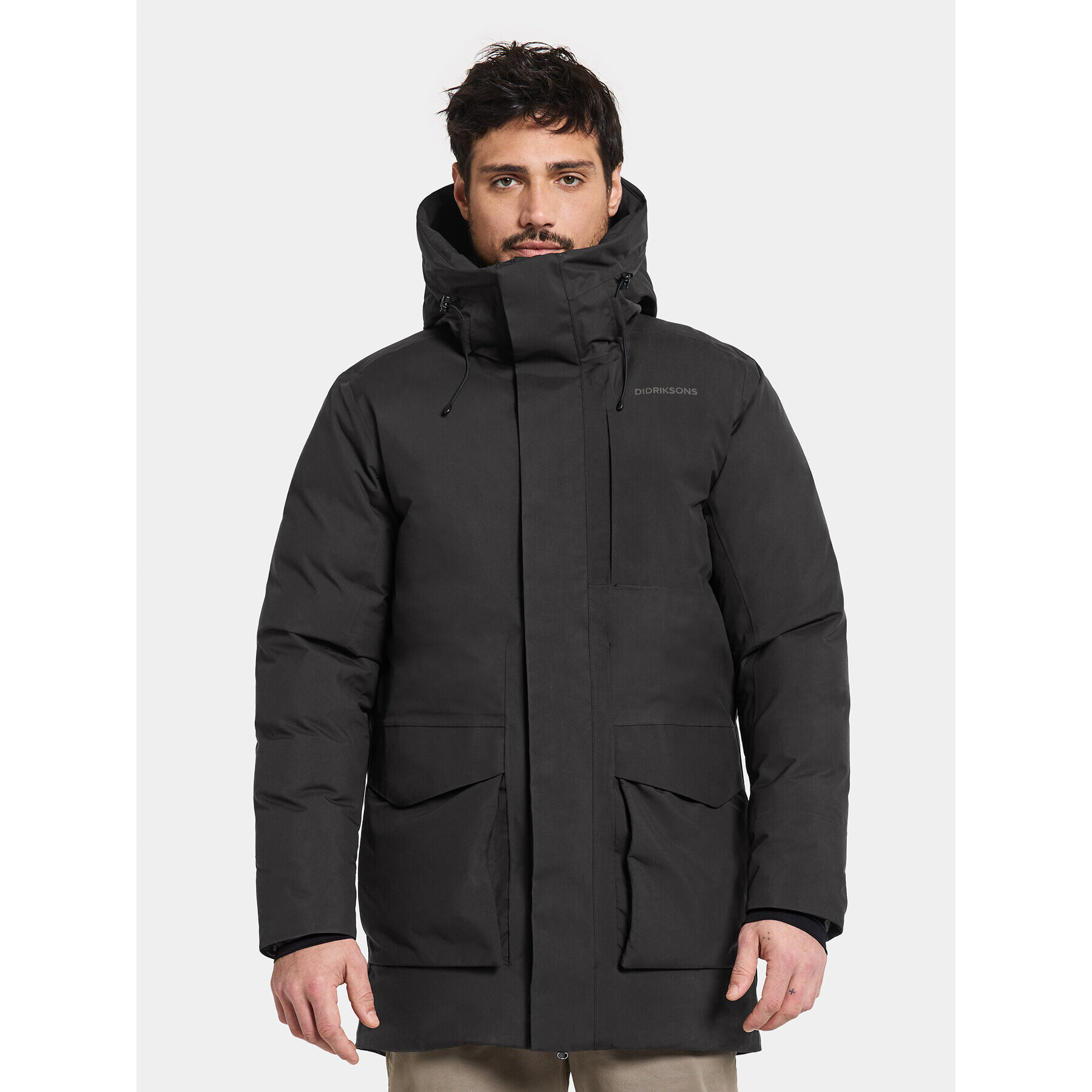 Didriksons Parka Akilles Usx Parka 504913 Černá Regular Fit - Pepit.cz