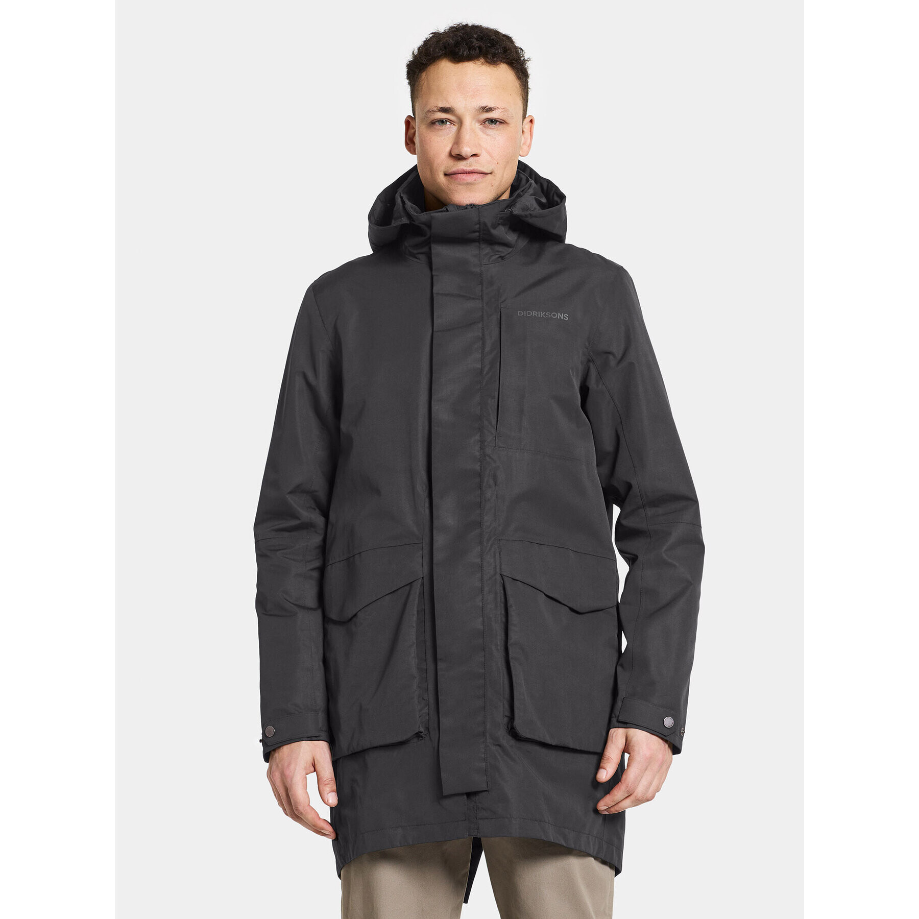 Didriksons Parka Andreas Usx Parka 505085 Černá Standard Fit - Pepit.cz