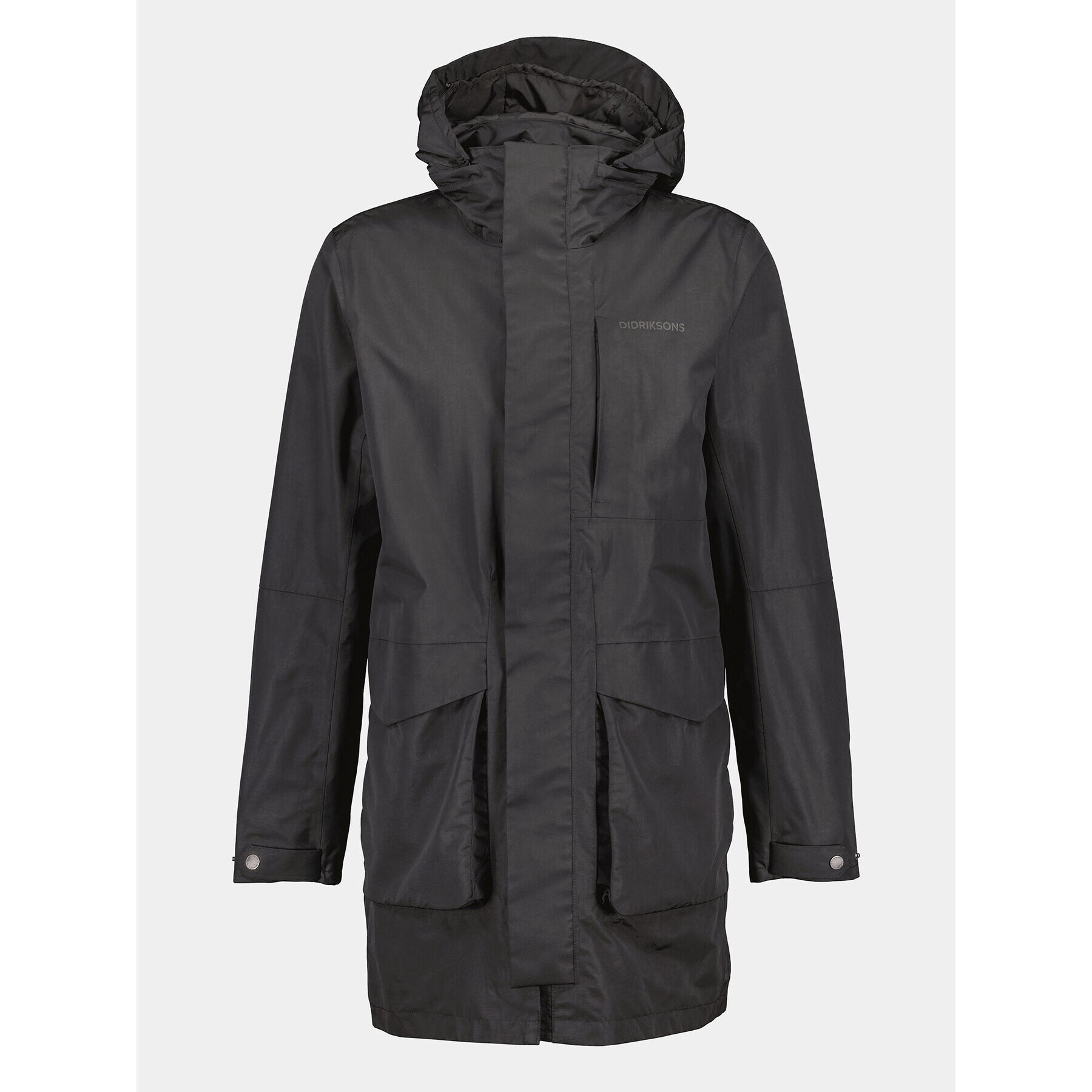 Didriksons Parka Andreas Usx Parka 505085 Černá Standard Fit - Pepit.cz