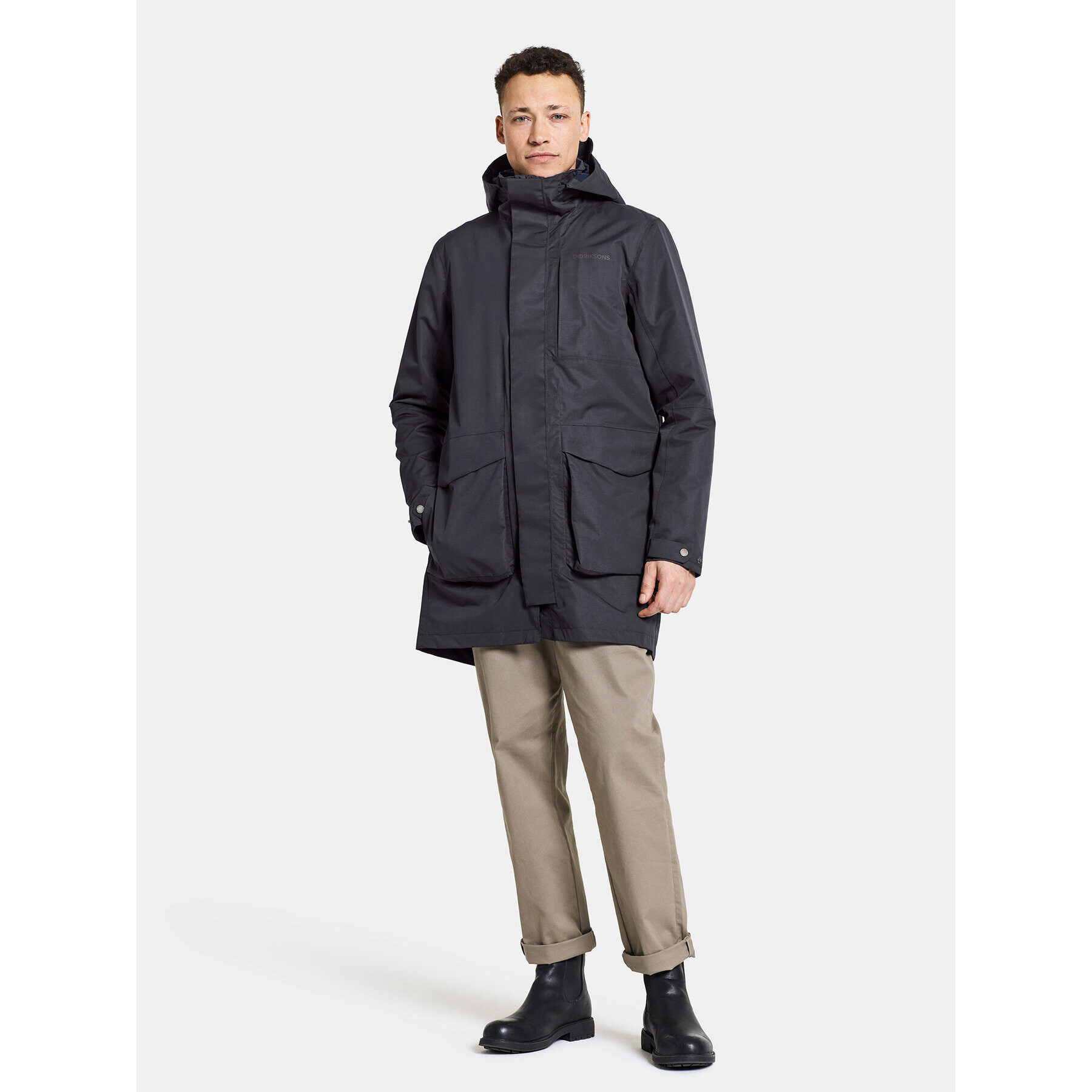 Didriksons Parka Andreas Usx Parka 505085 Tmavomodrá Standard Fit - Pepit.cz