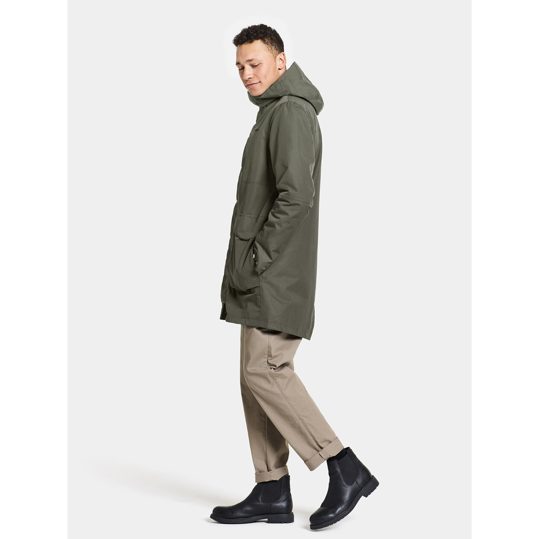 Didriksons Parka Andreas Usx Parka 505085 Zelená Standard Fit - Pepit.cz