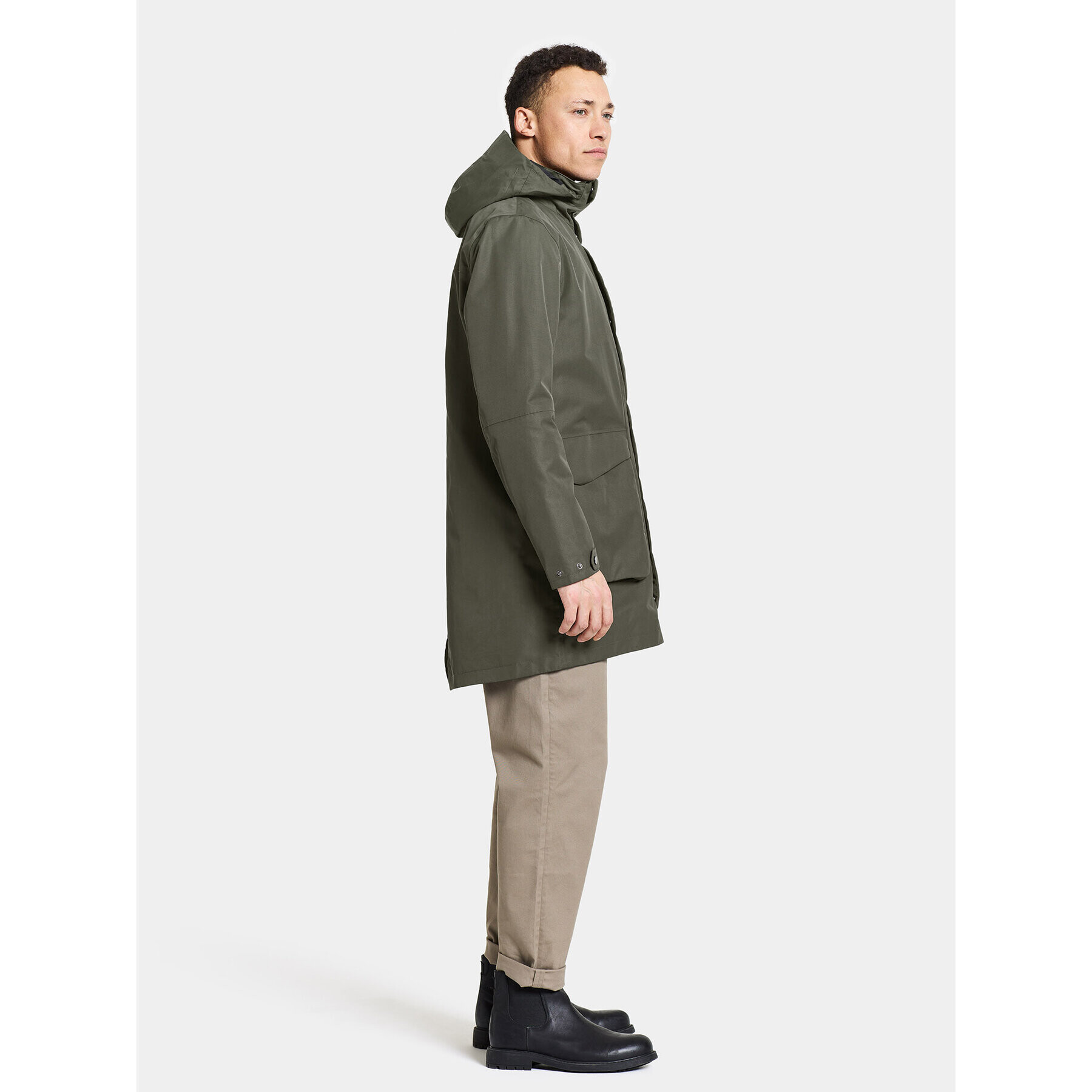 Didriksons Parka Andreas Usx Parka 505085 Zelená Standard Fit - Pepit.cz