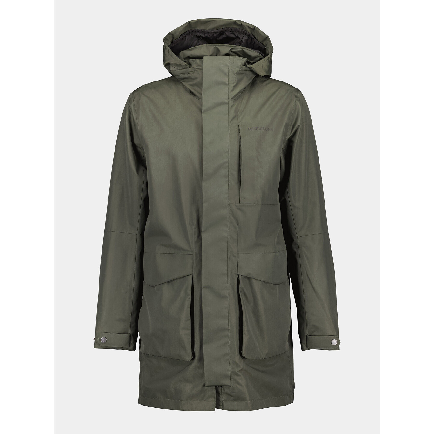 Didriksons Parka Andreas Usx Parka 505085 Zelená Standard Fit - Pepit.cz