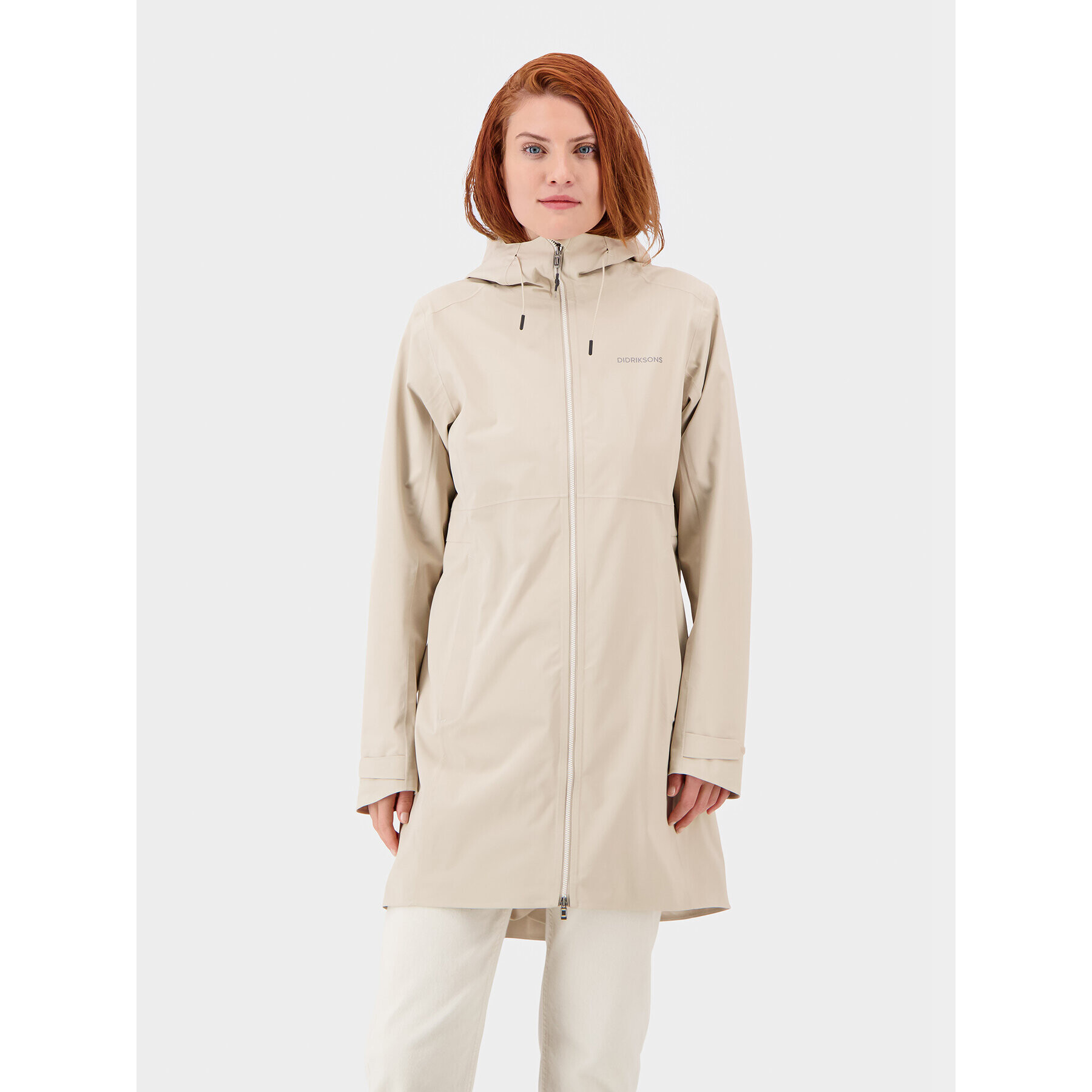 Didriksons Parka Bea 504635 Béžová Shaped Fit - Pepit.cz